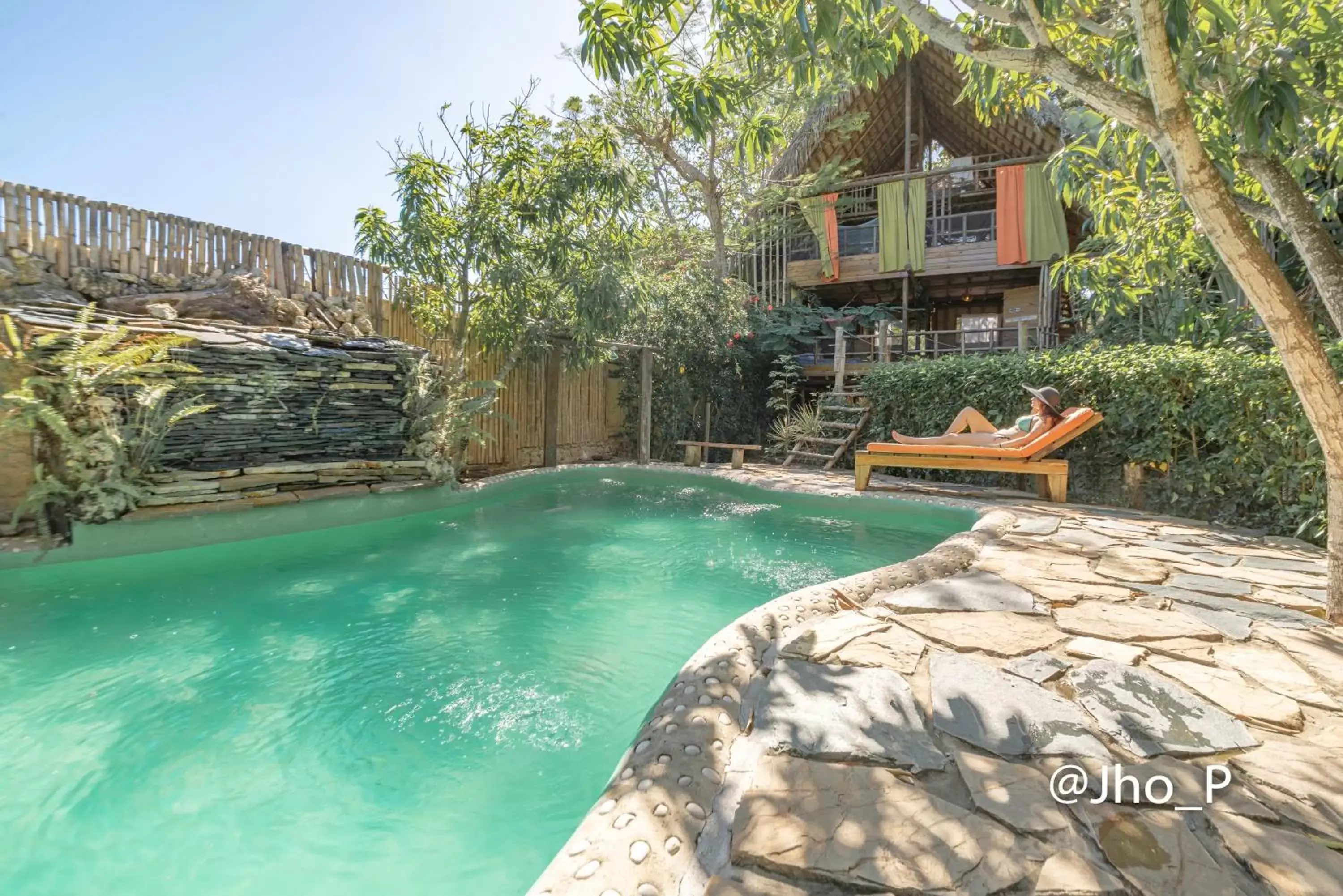 Swimming Pool in Cabarete Maravilla Eco Lodge Boutique Beach Surf & Kite