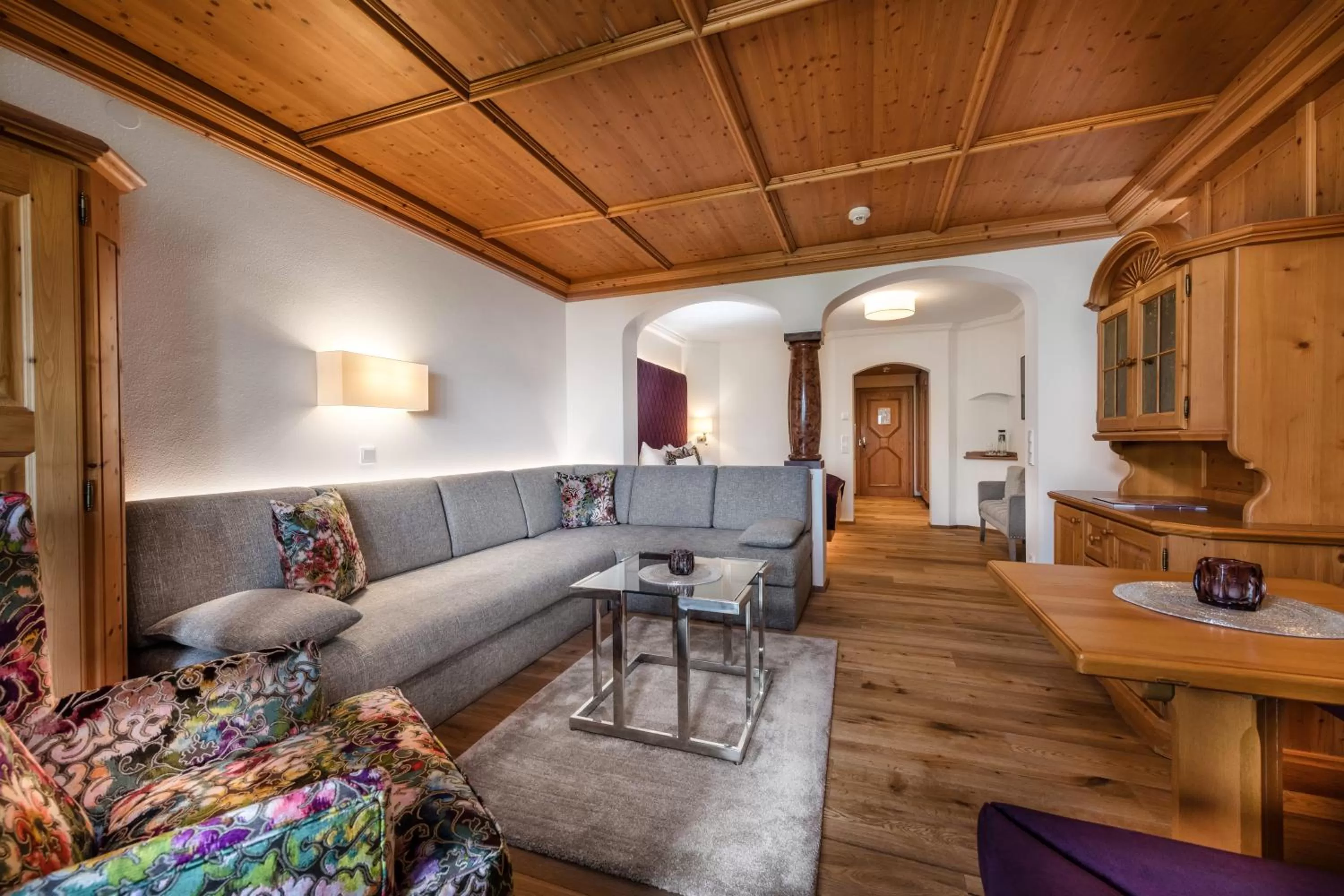 Living room in Alpines Lifestyle Hotel Tannenhof