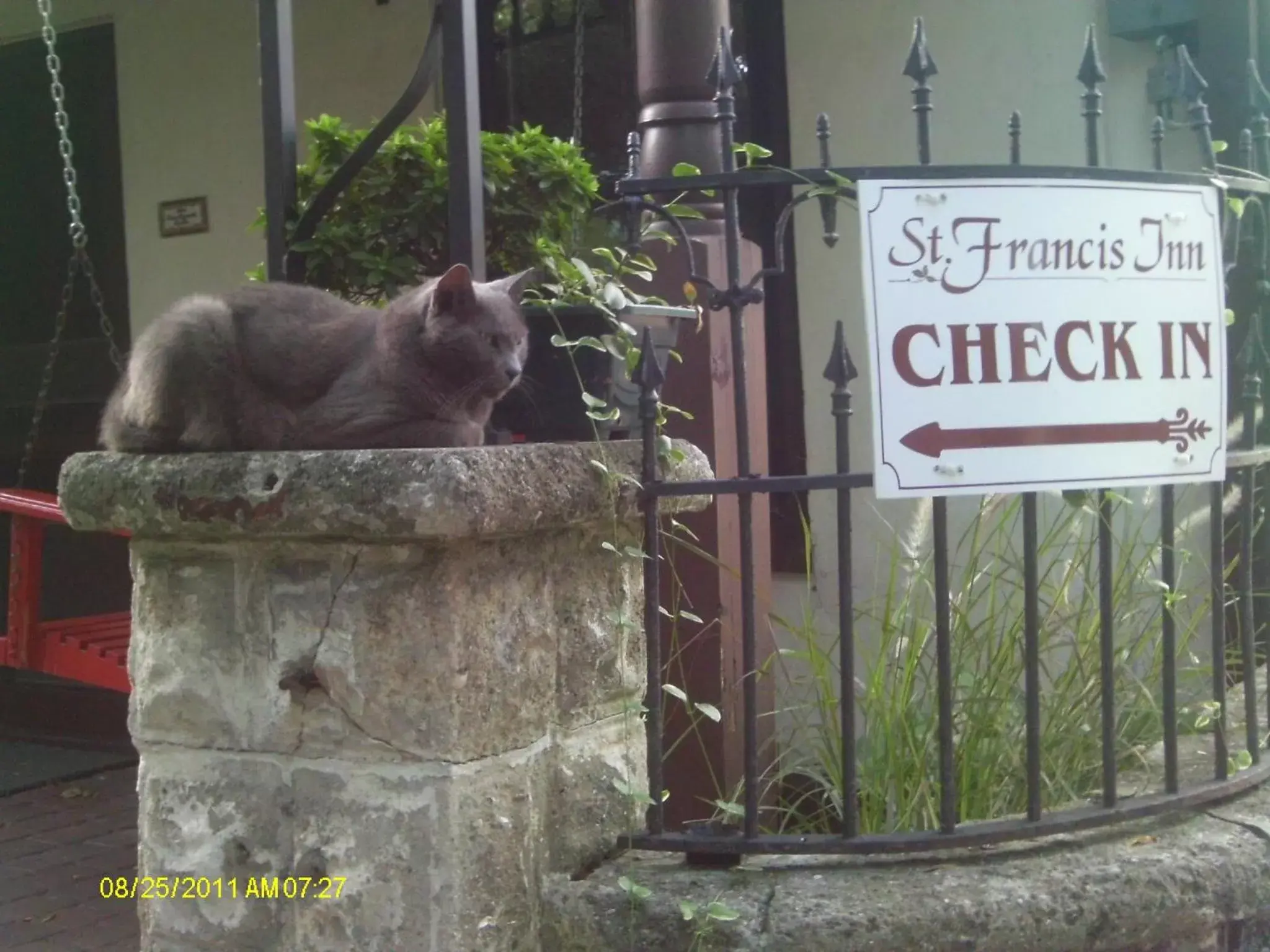 Facade/entrance in St. Francis Inn - Saint Augustine
