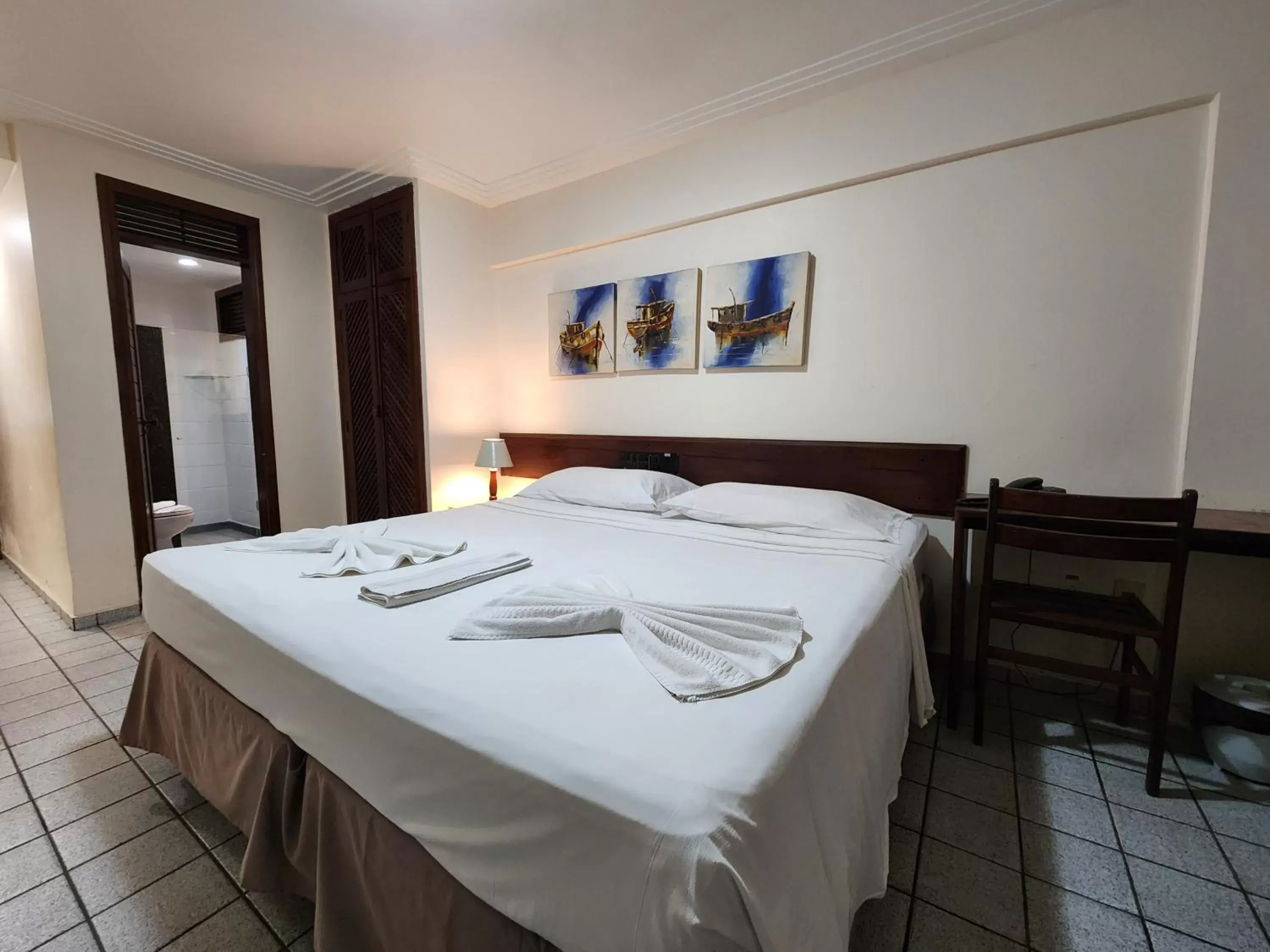 Bed in Pizzato Praia Hotel Bed in Pizzato Praia Hotel