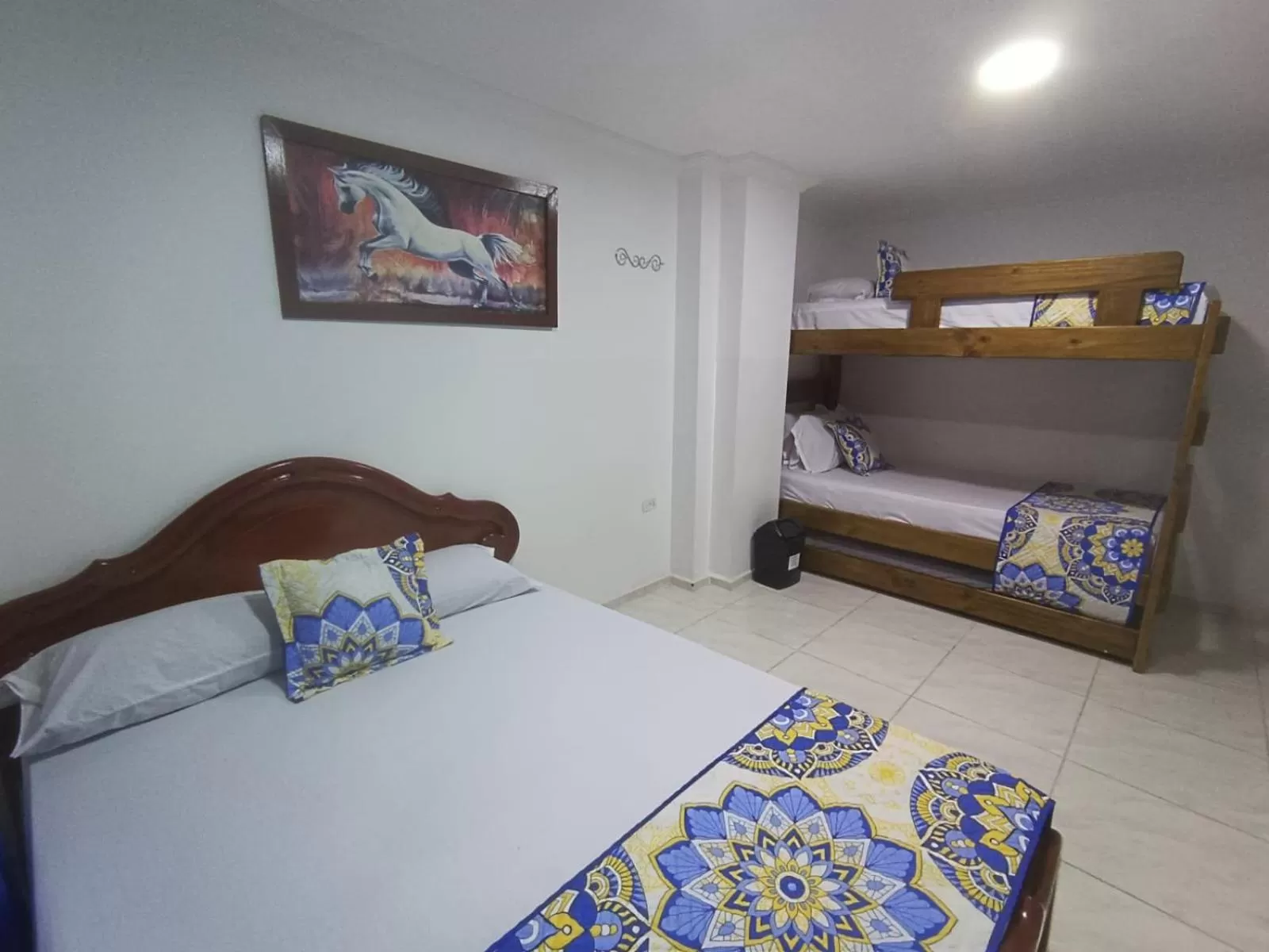 Bed in Hotel Eterna Primavera