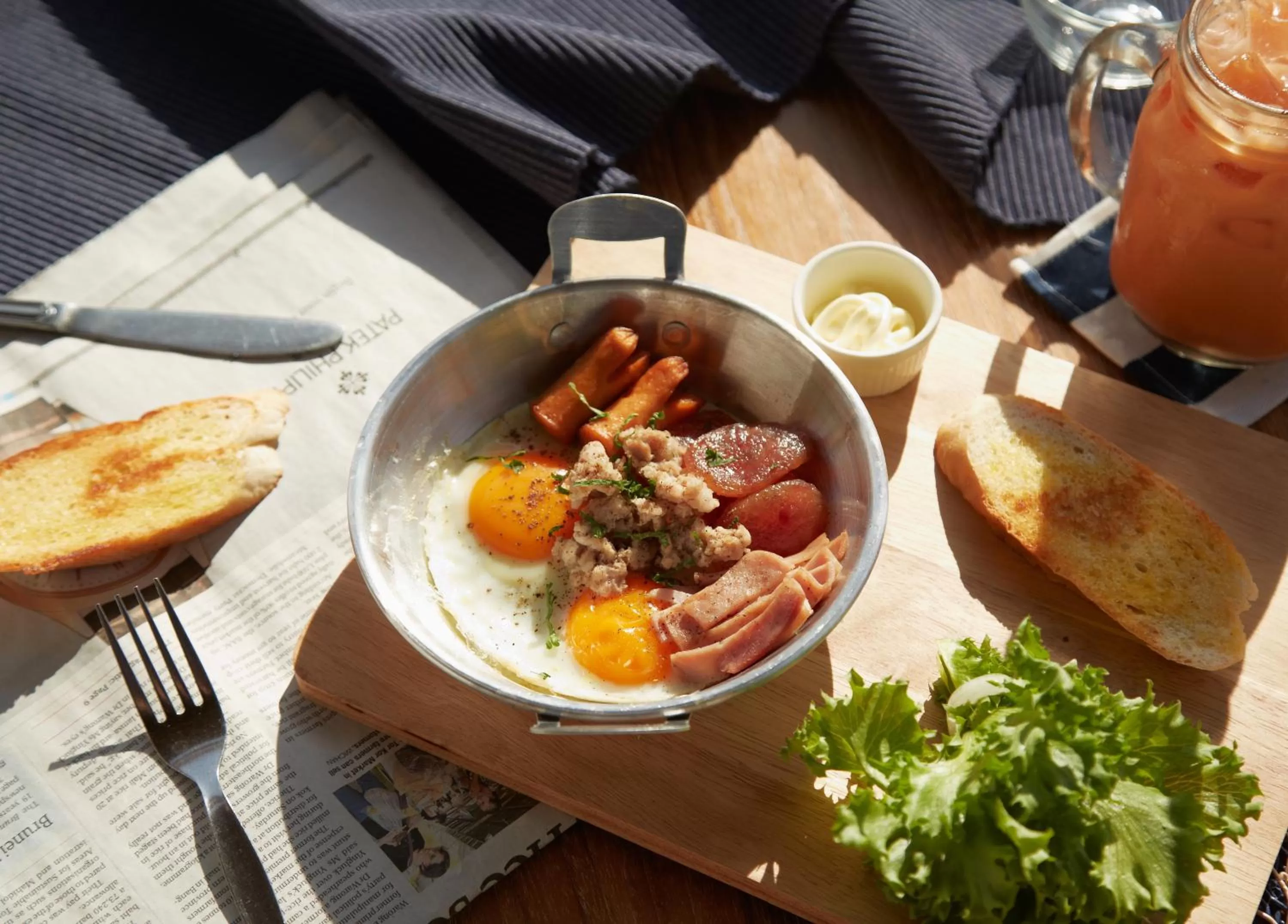 Food close-up in VAYNA Boutique Koh Chang