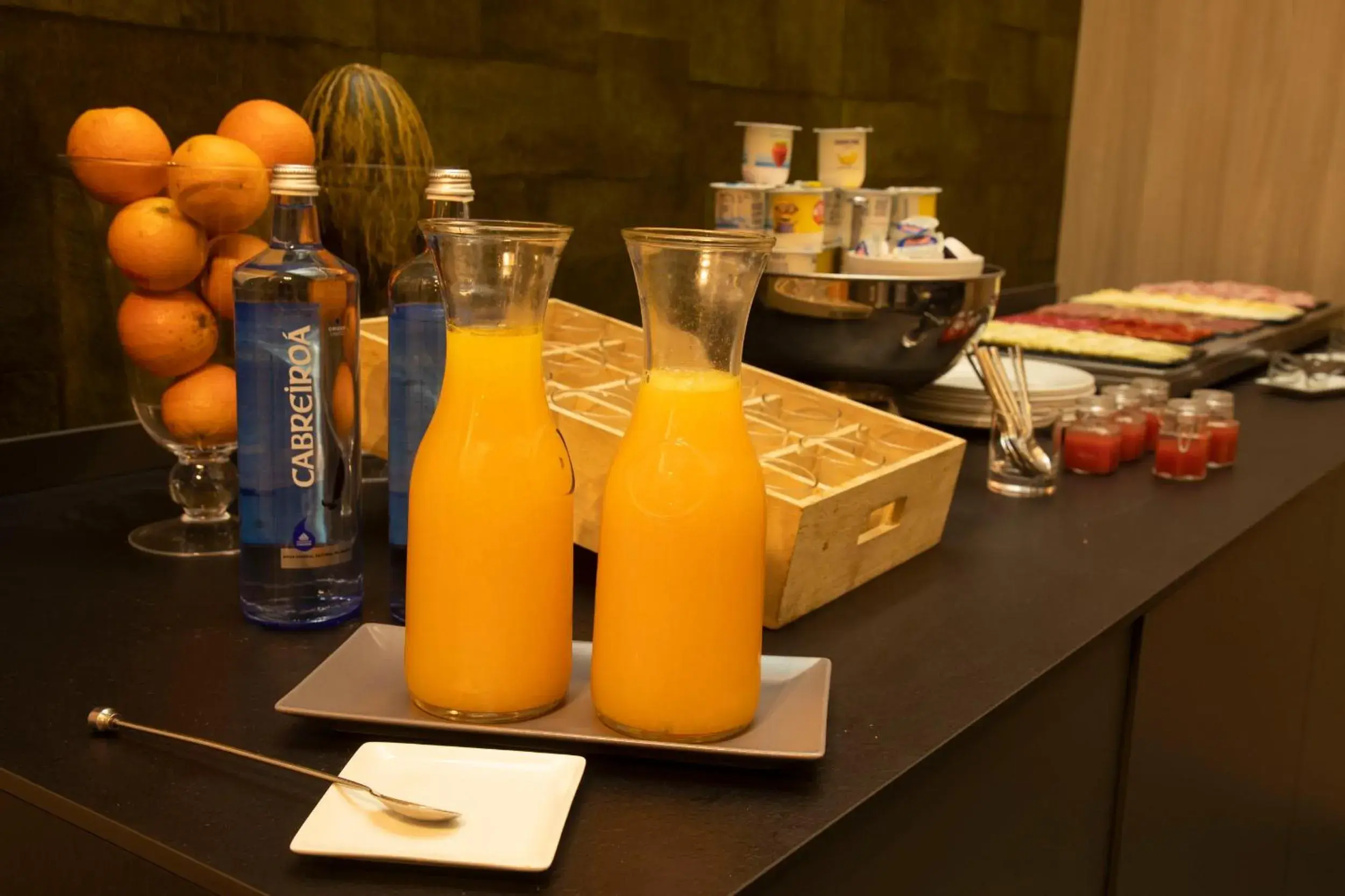 Buffet breakfast in Hotel Lux Santiago