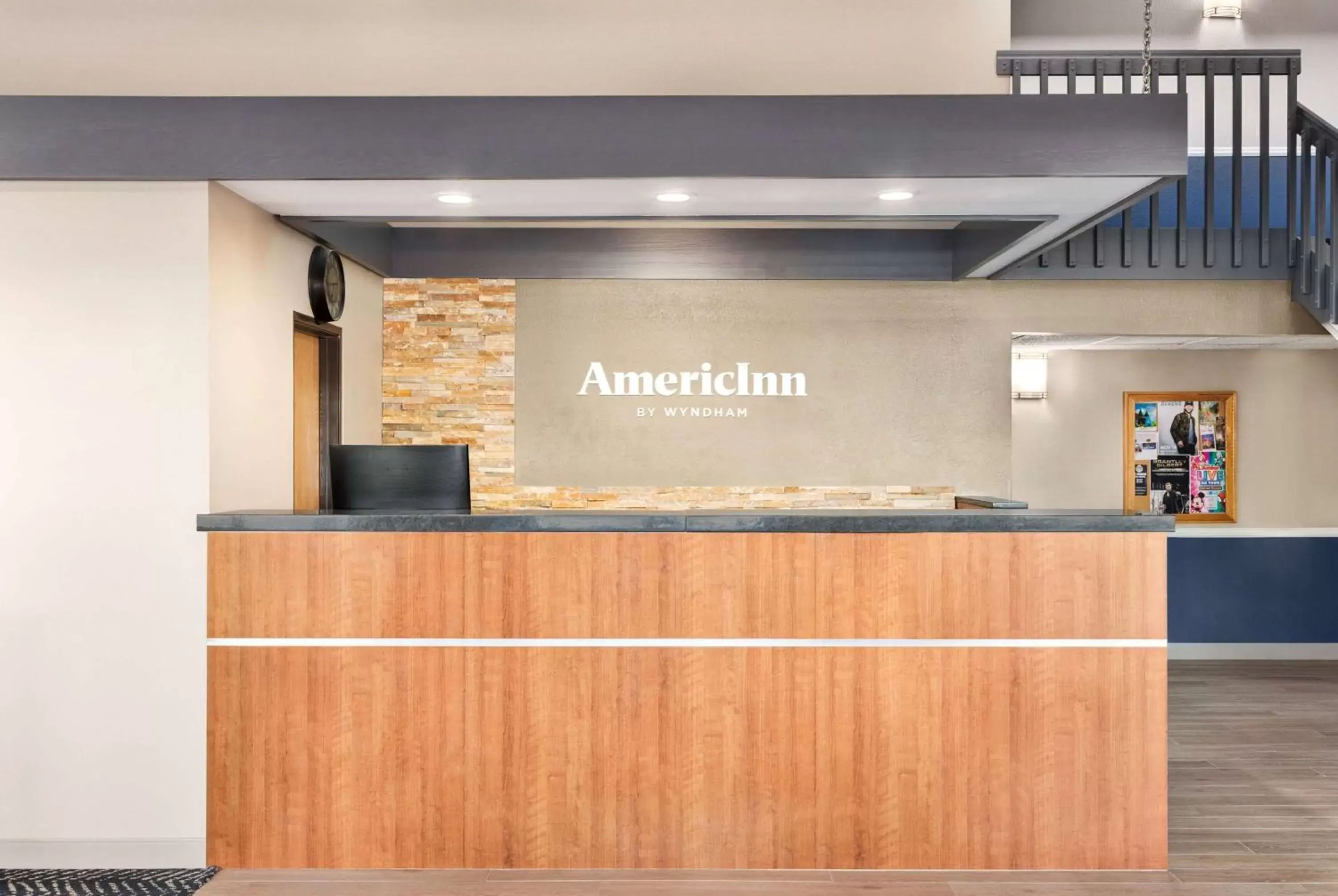 Lobby or reception in AmericInn by Wyndham Bemidji Lobby or reception in AmericInn by Wyndham Bemidji