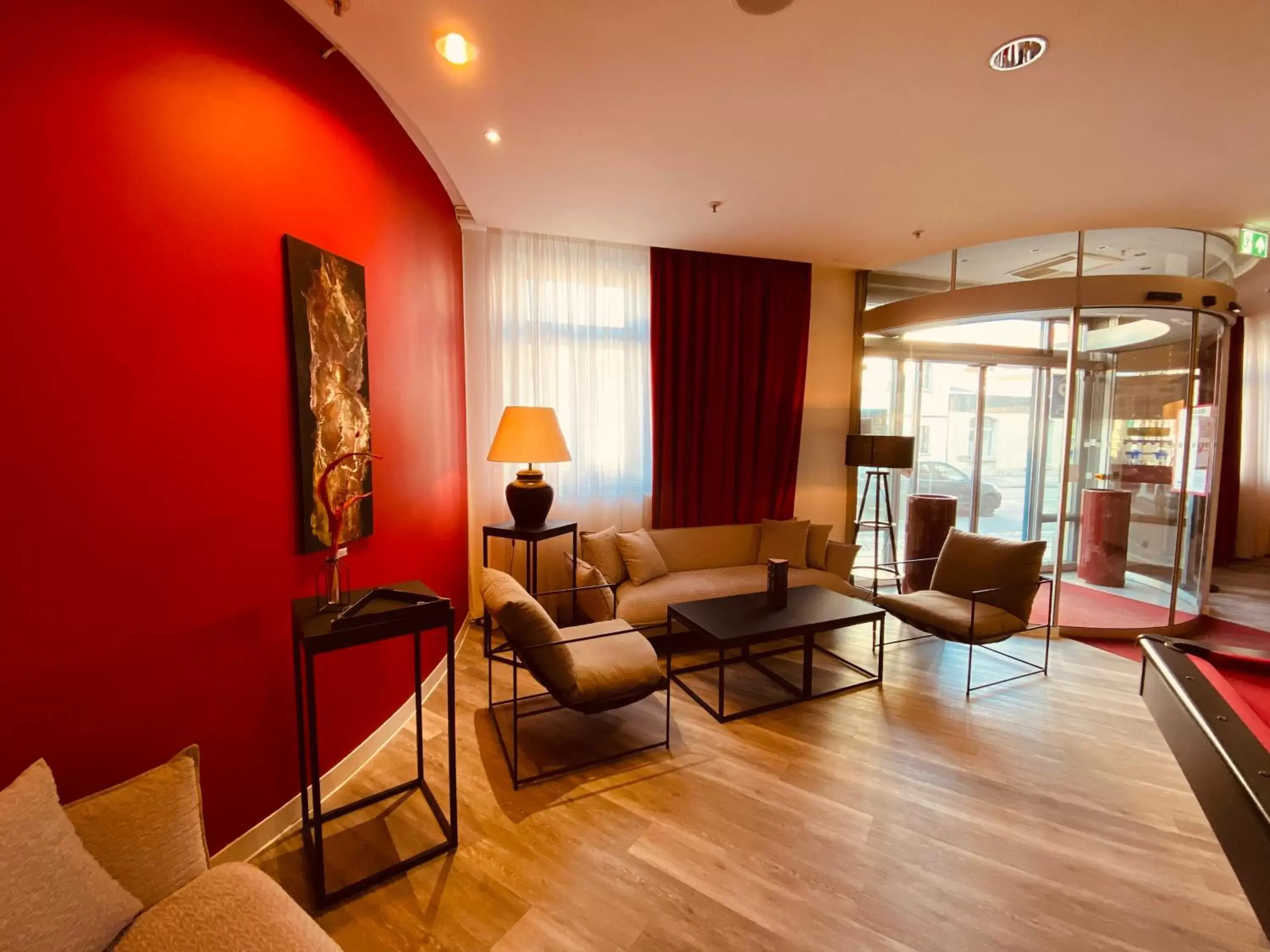 Lobby or reception, Seating Area in DORMERO Hotel Dresden City