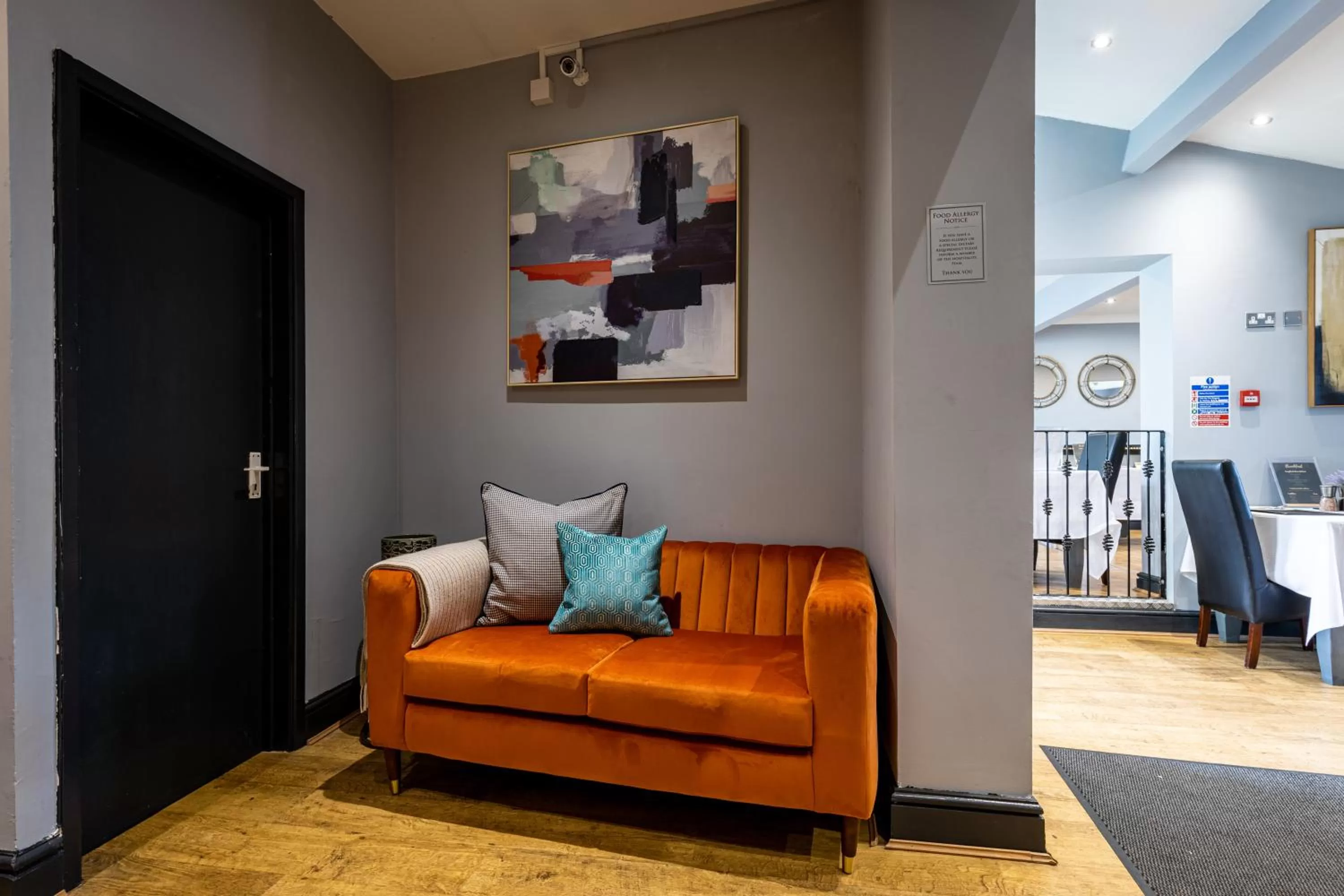 Lobby or reception, Seating Area in The Angharad Hotel and Restaurant