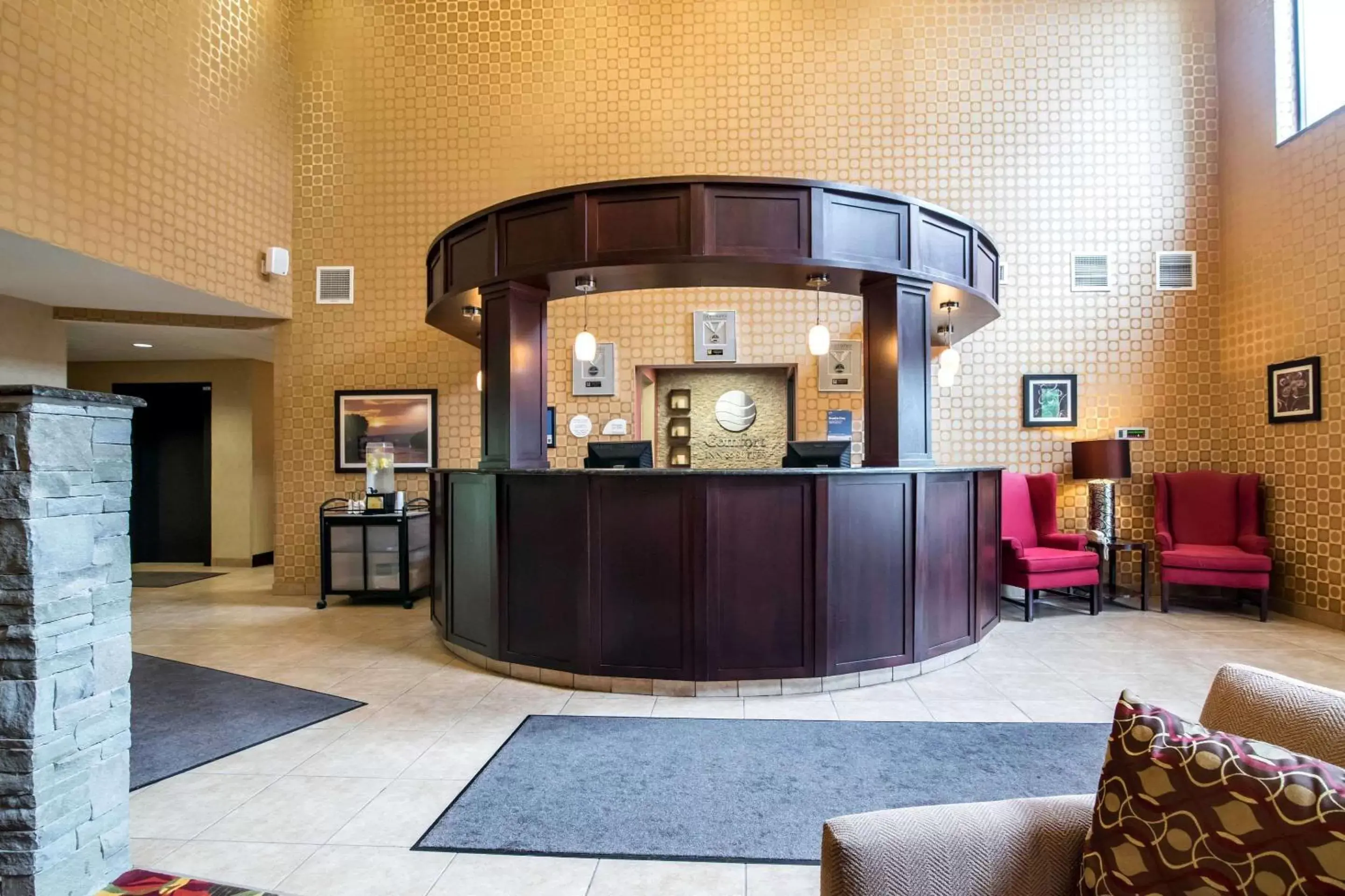 Lobby or reception in Comfort Inn & Suites Tunkhannock