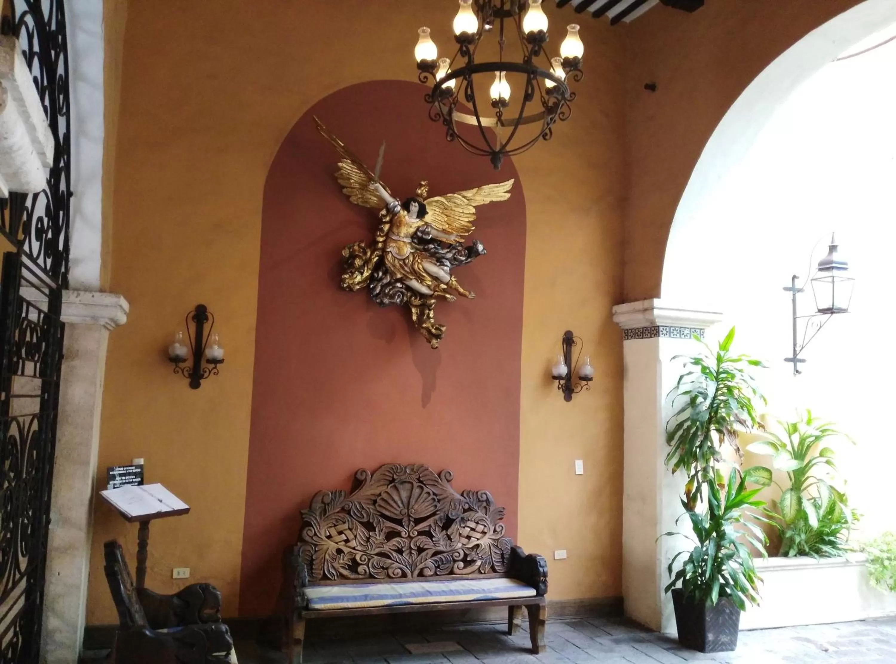 Balcony/Terrace in Hotel Boutique La Mision De Fray Diego