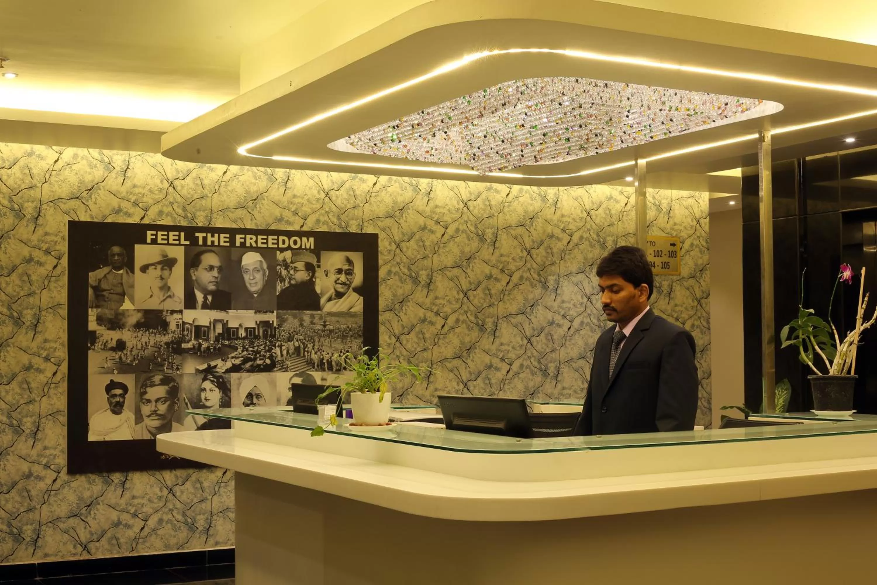 Lobby or reception in PARK SIGNATURE HOTELS - Royal Benza