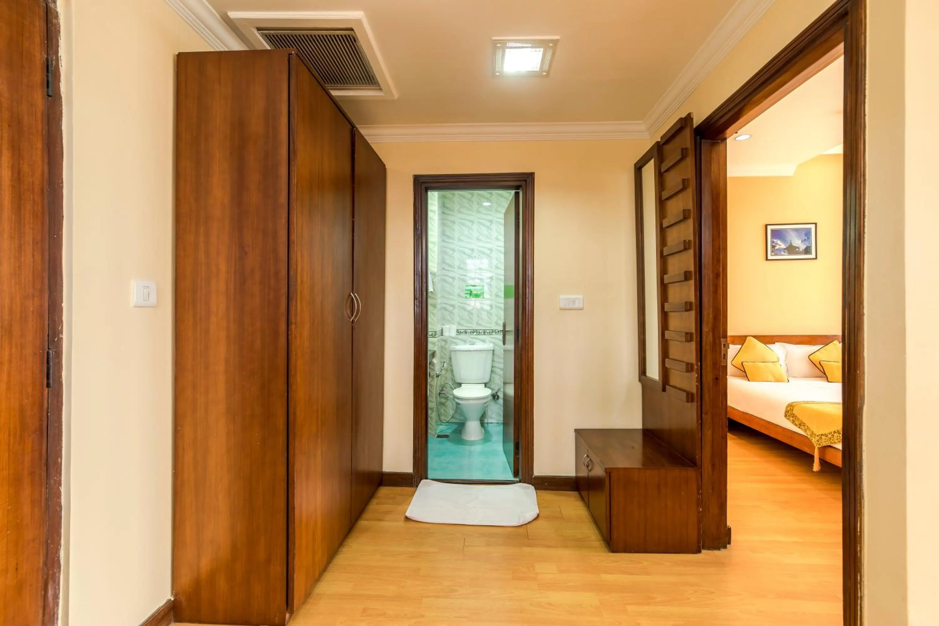 Bed in Airport Hotel