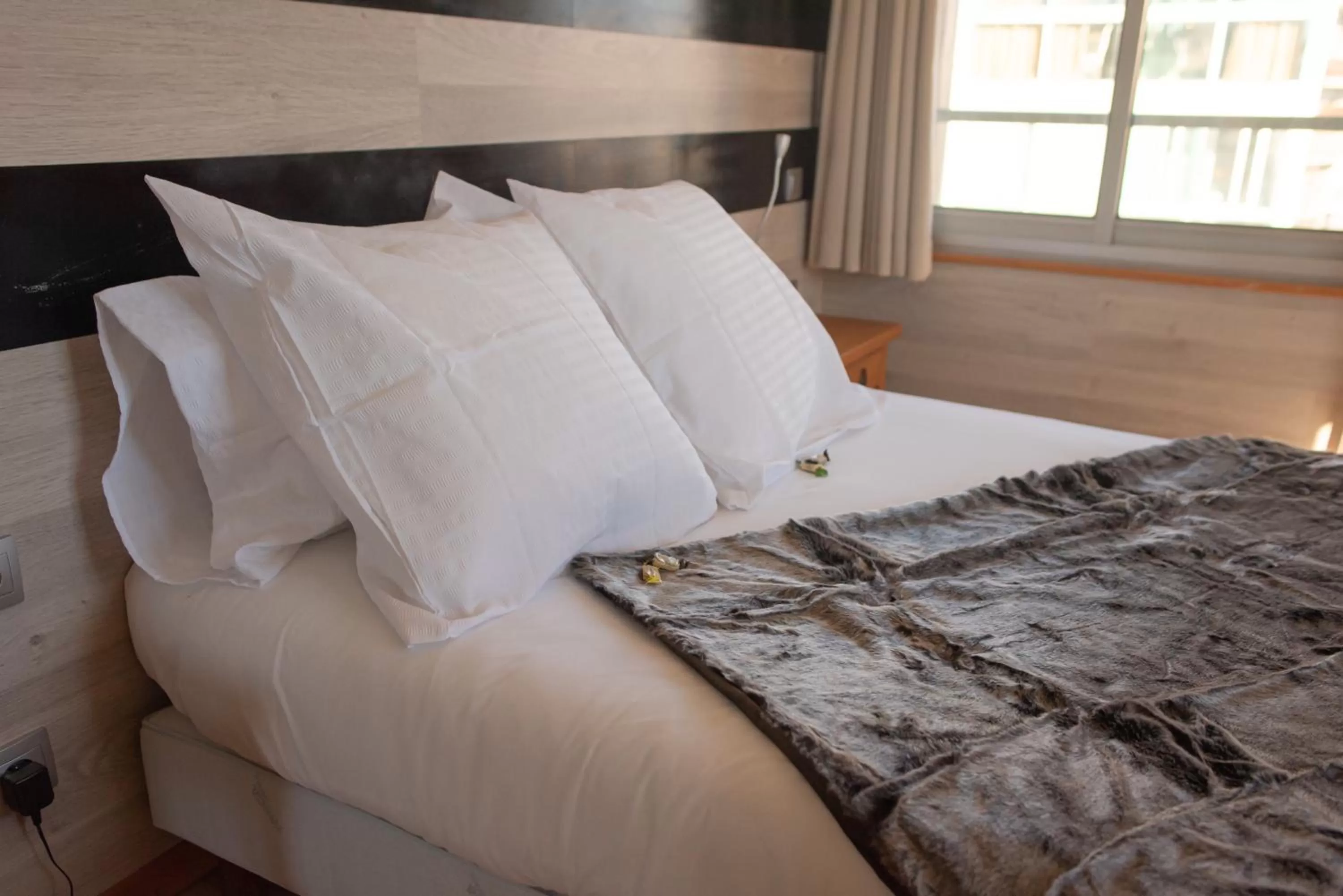 Bedroom, Bed in Hotel des Pyrénées