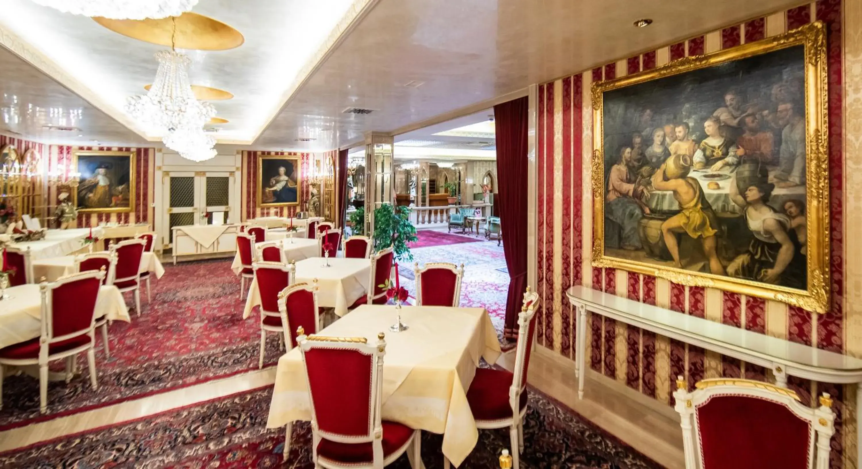 Breakfast, Restaurant/Places to Eat in Hotel Palais Porcia