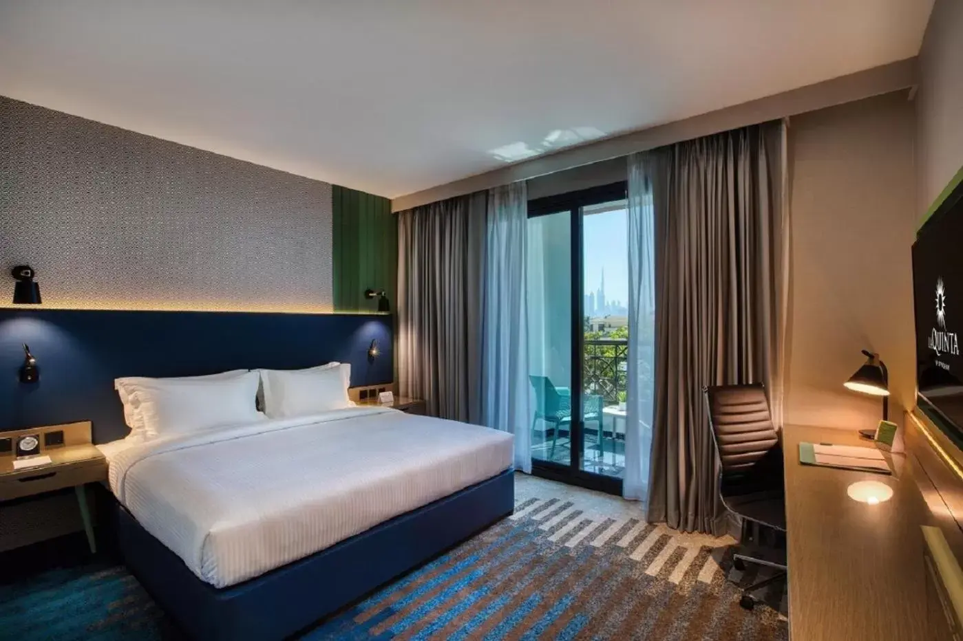 Bedroom, Bed in La Quinta by Wyndham Dubai Jumeirah