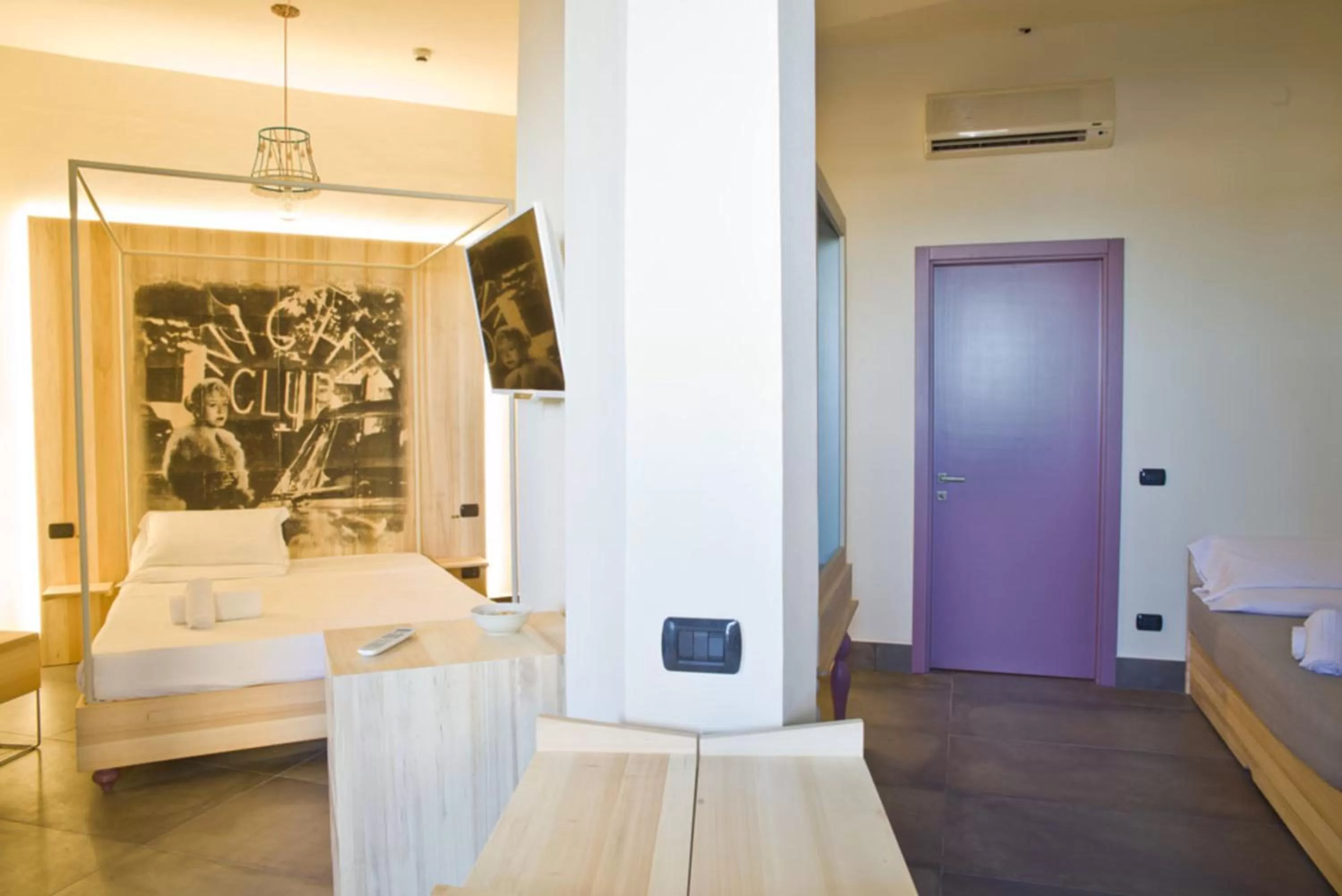 Bedroom, Bed in Hotel Corallo Rimini