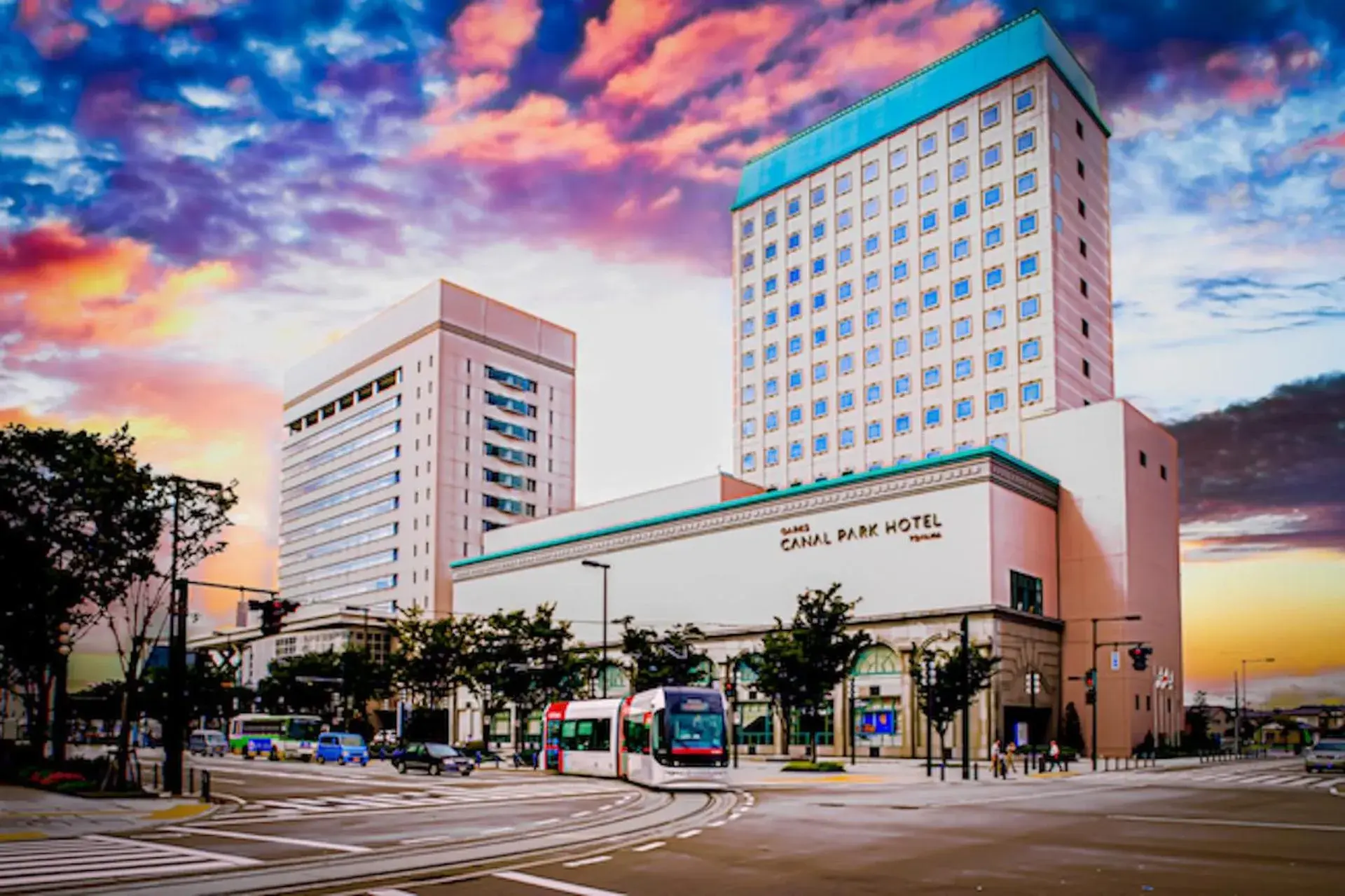 Property Building in Oarks Canal Park Hotel Toyama