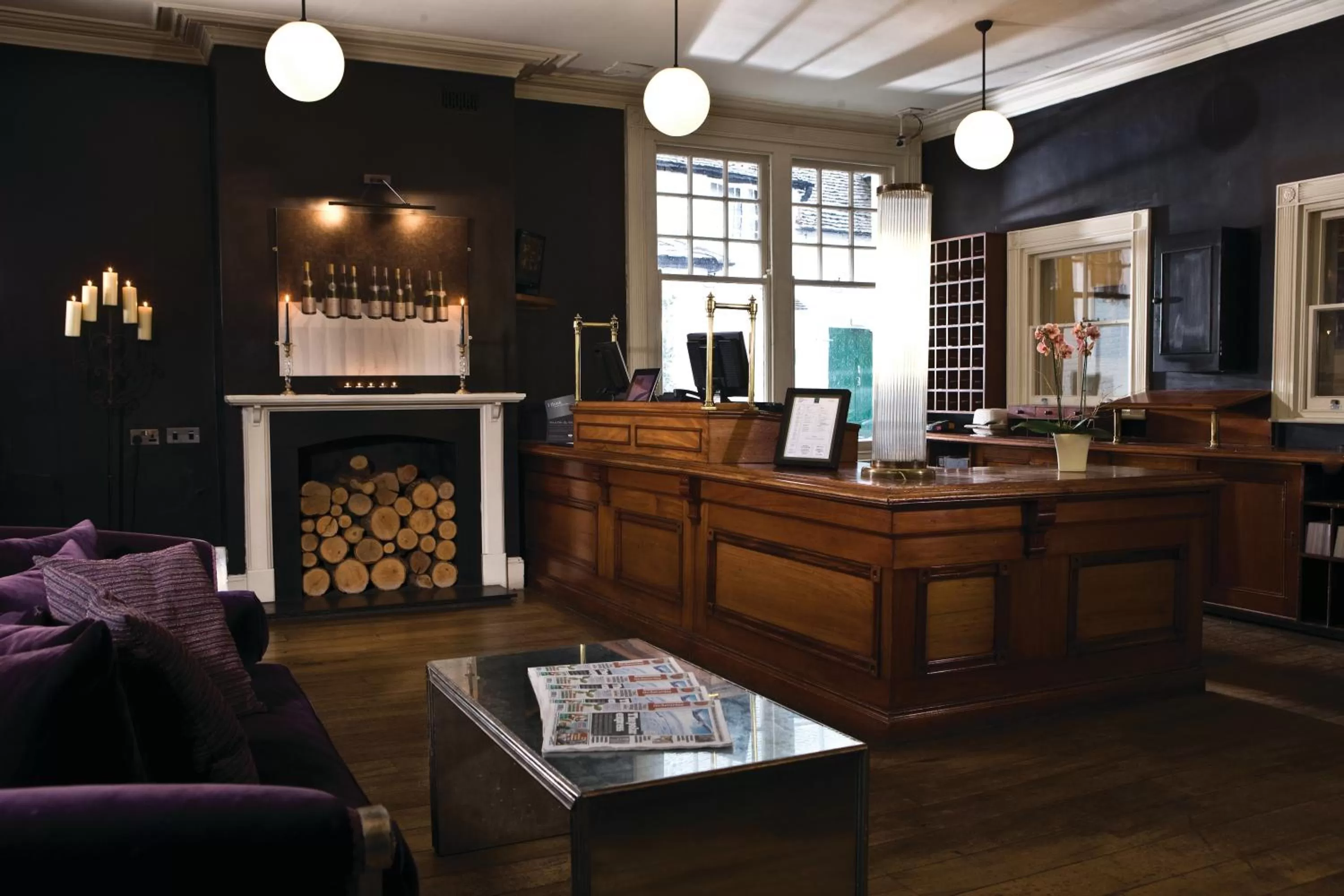 Lobby or reception in Hotel du Vin Henley