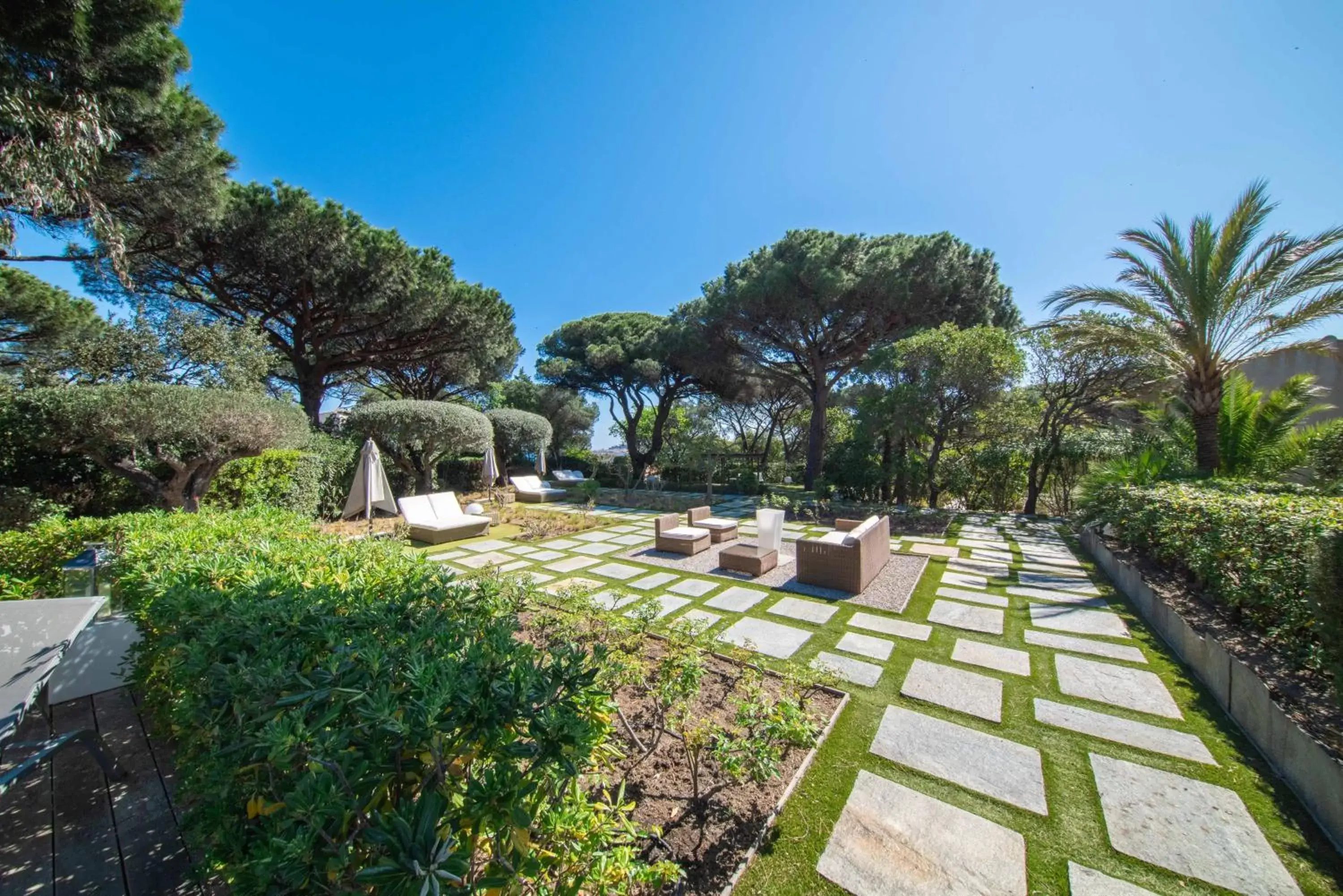 Garden in Les Capucines Saint Tropez