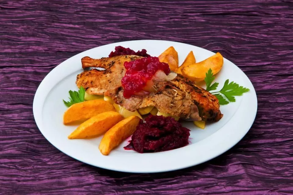 Food close-up in Hotel George