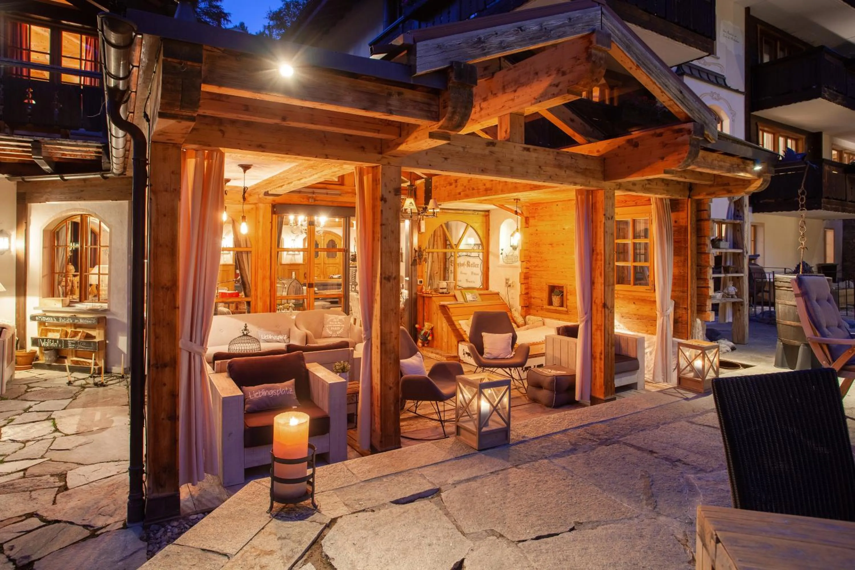 Garden in Hotel Berghof