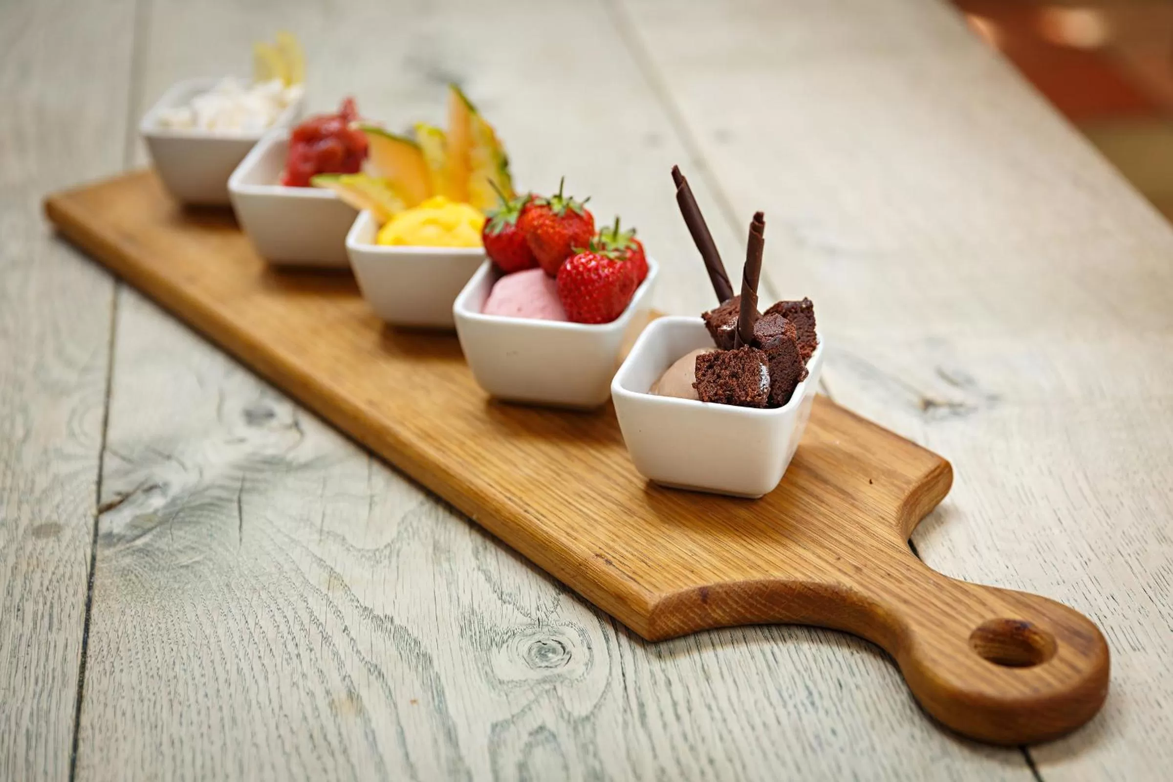 Food close-up in Byfords