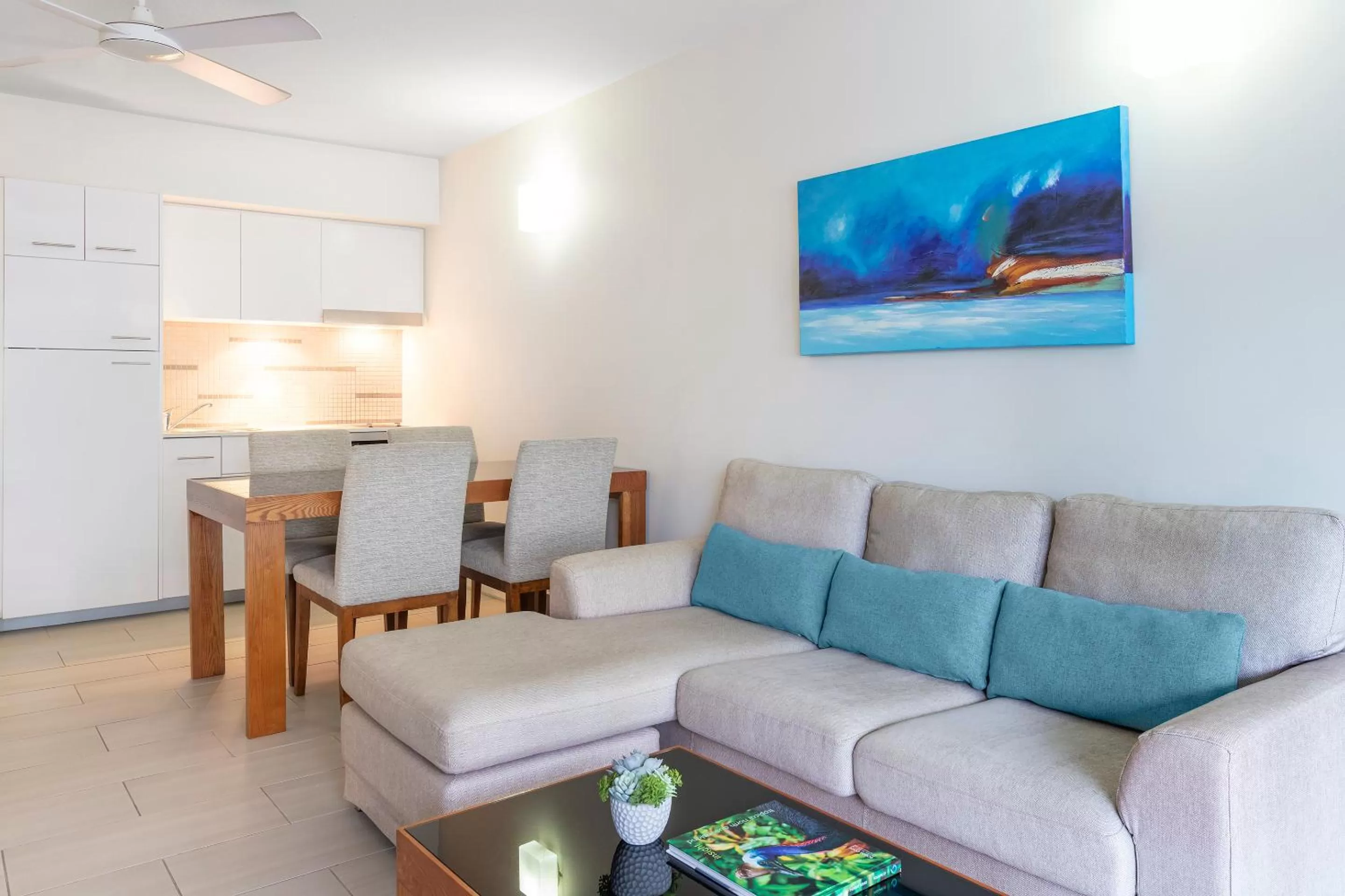 Living room in Drift Palm Cove