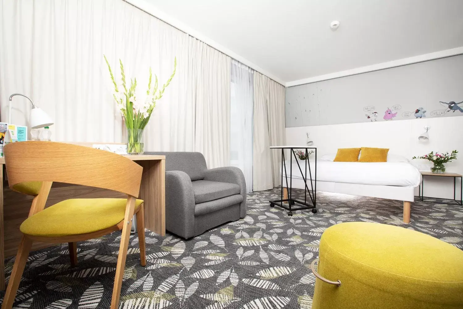 Bed, Seating Area in ibis Styles Bialystok
