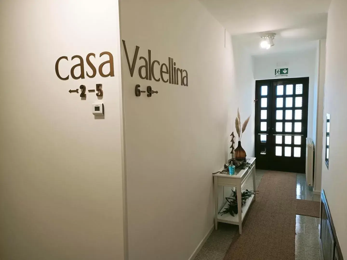 Lobby or reception in casa Valcellina