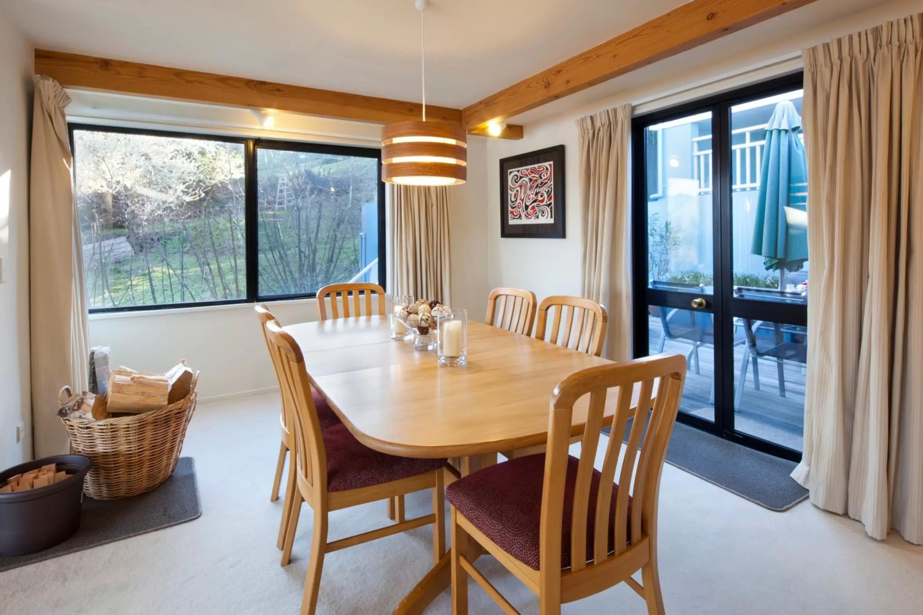 Dining Area in Apartments at Spinnaker Bay
