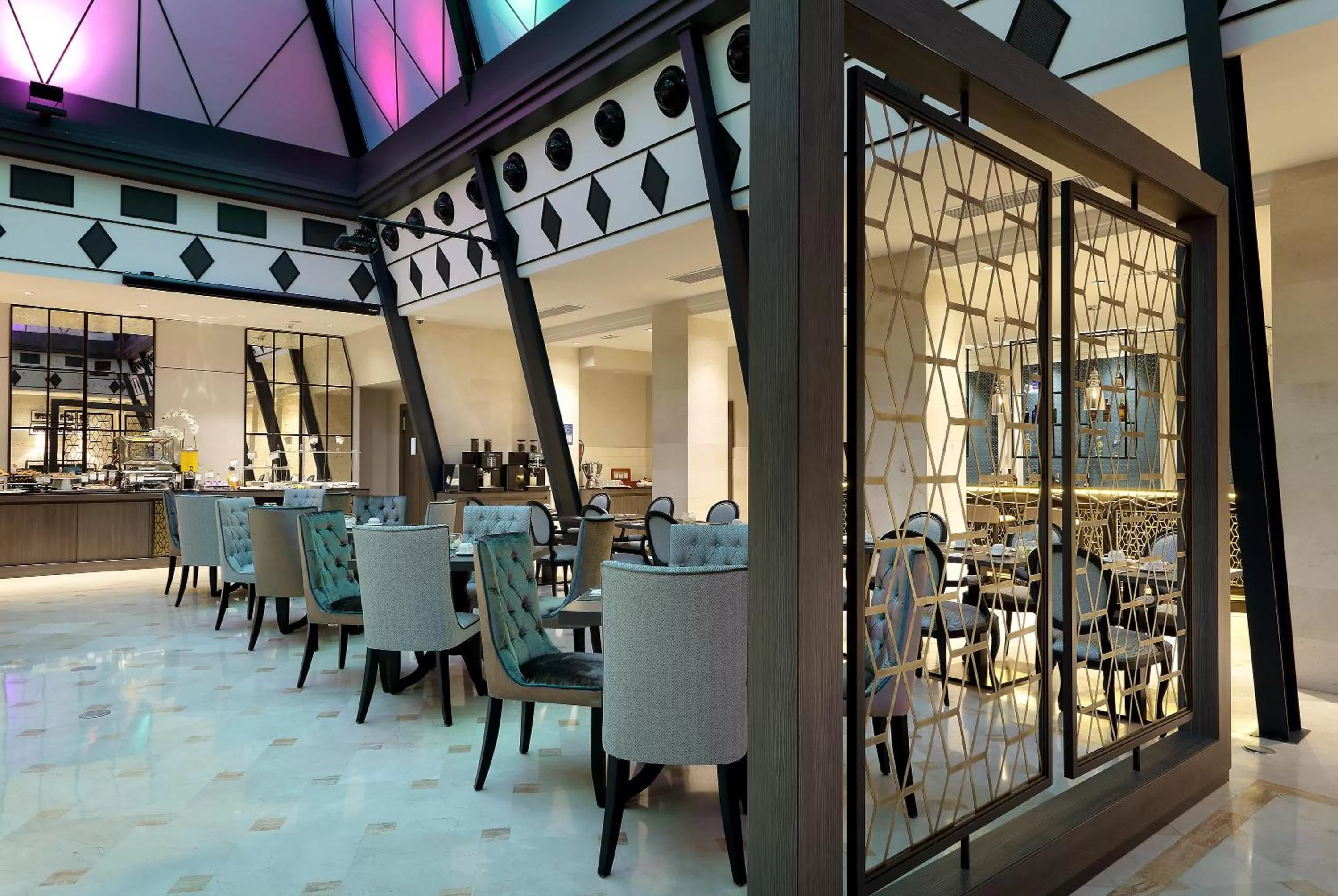 Lounge or bar in Eurostars Casa de la Lírica