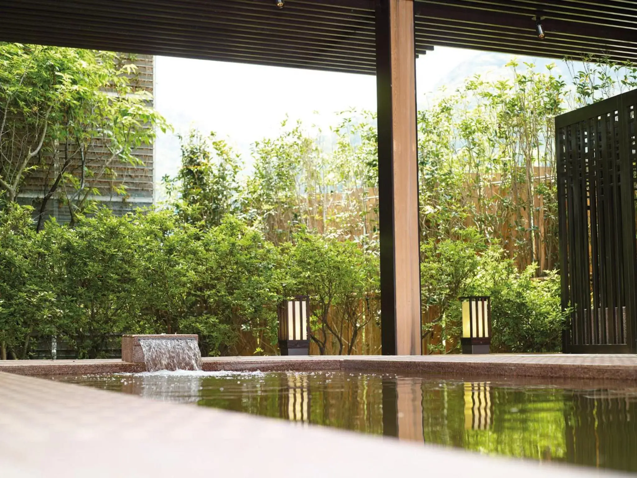 Open Air Bath in Grand View Resort Beitou Open Air Bath in Grand View Resort Beitou