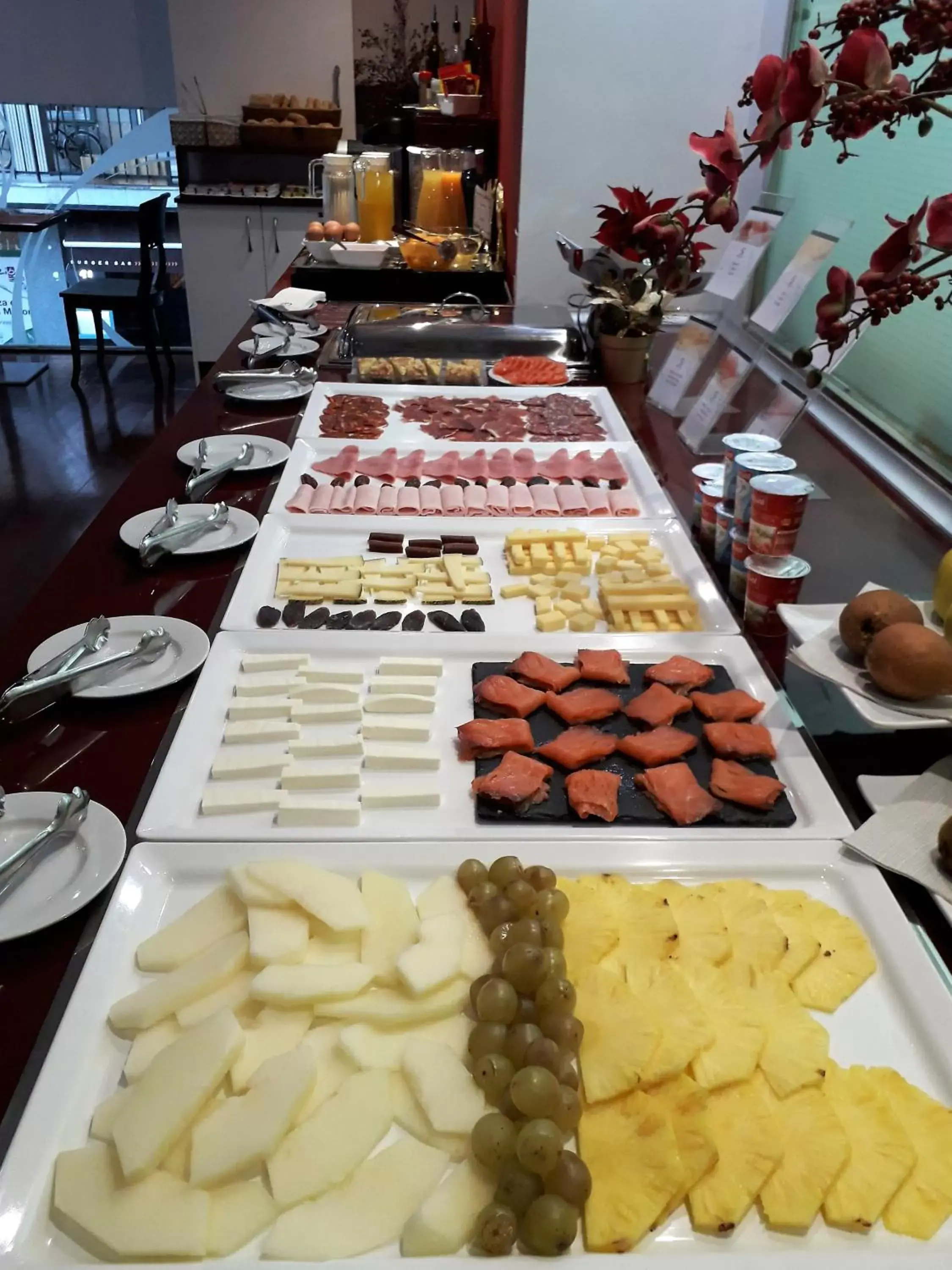 Buffet breakfast, Food in Soho Boutique Salamanca