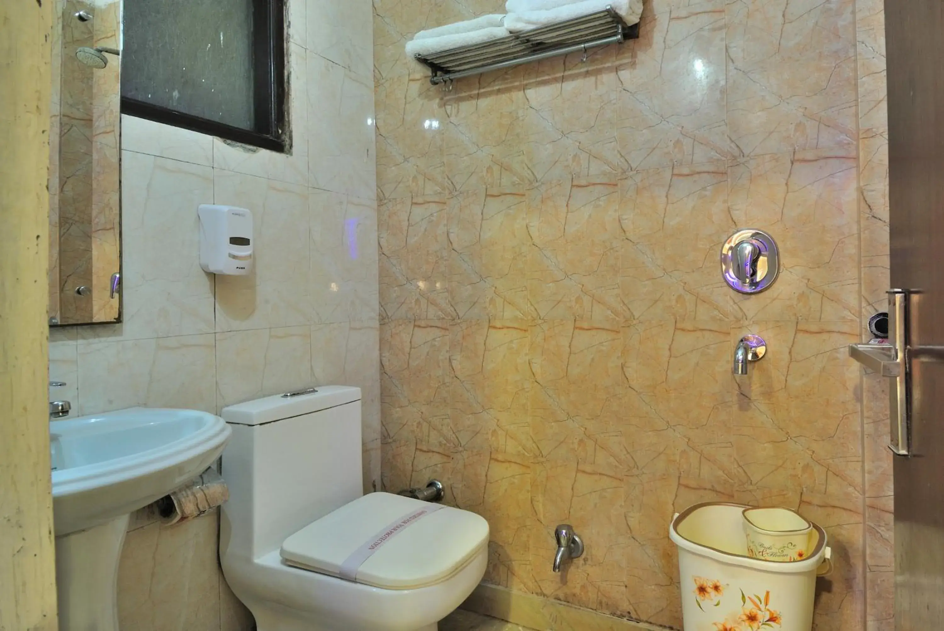 Bathroom in Hotel Nirmal Mahal by Sushant Travels