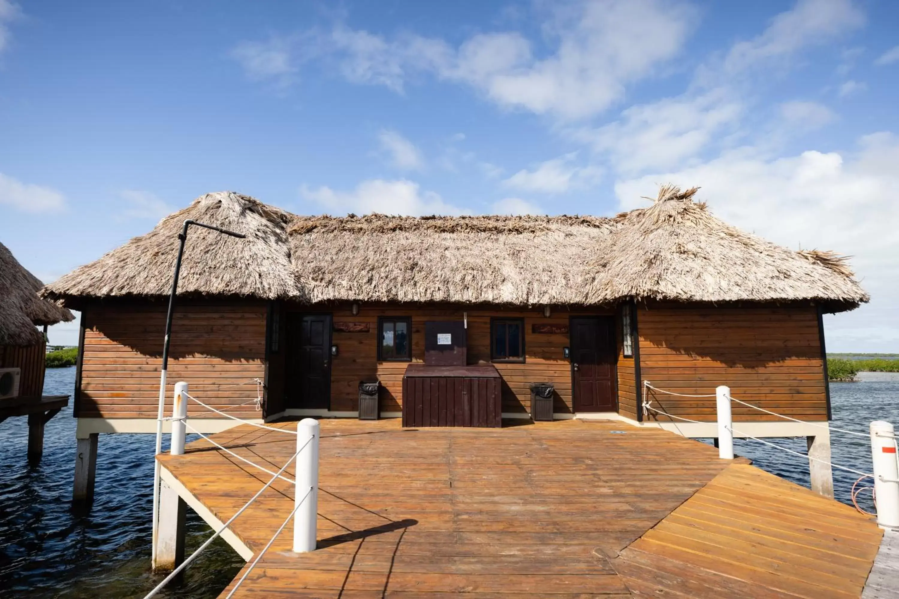 Facade/entrance in Lina Point Belize Overwater Resort