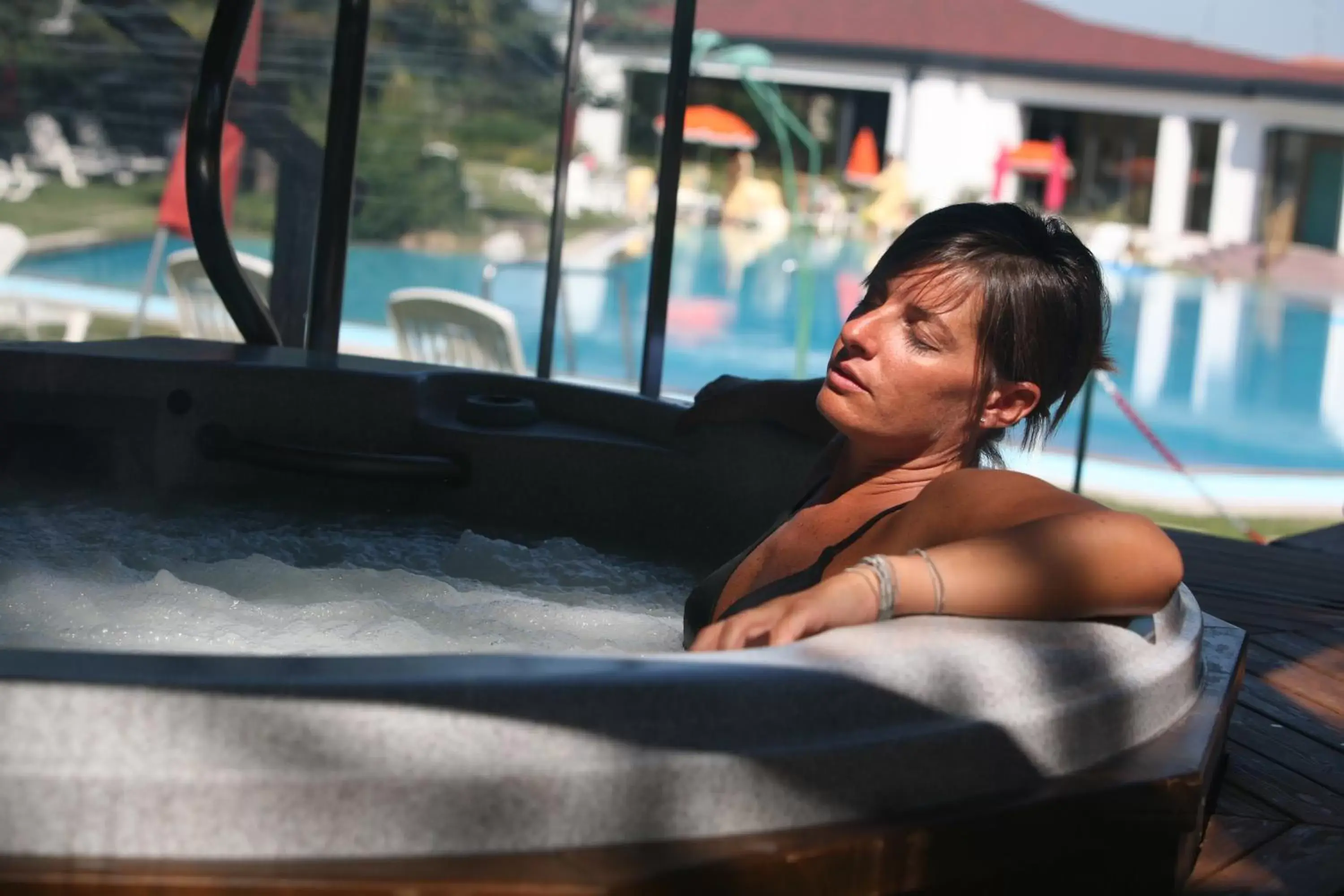 Hot Tub, Guests in Hotel Garden Terme