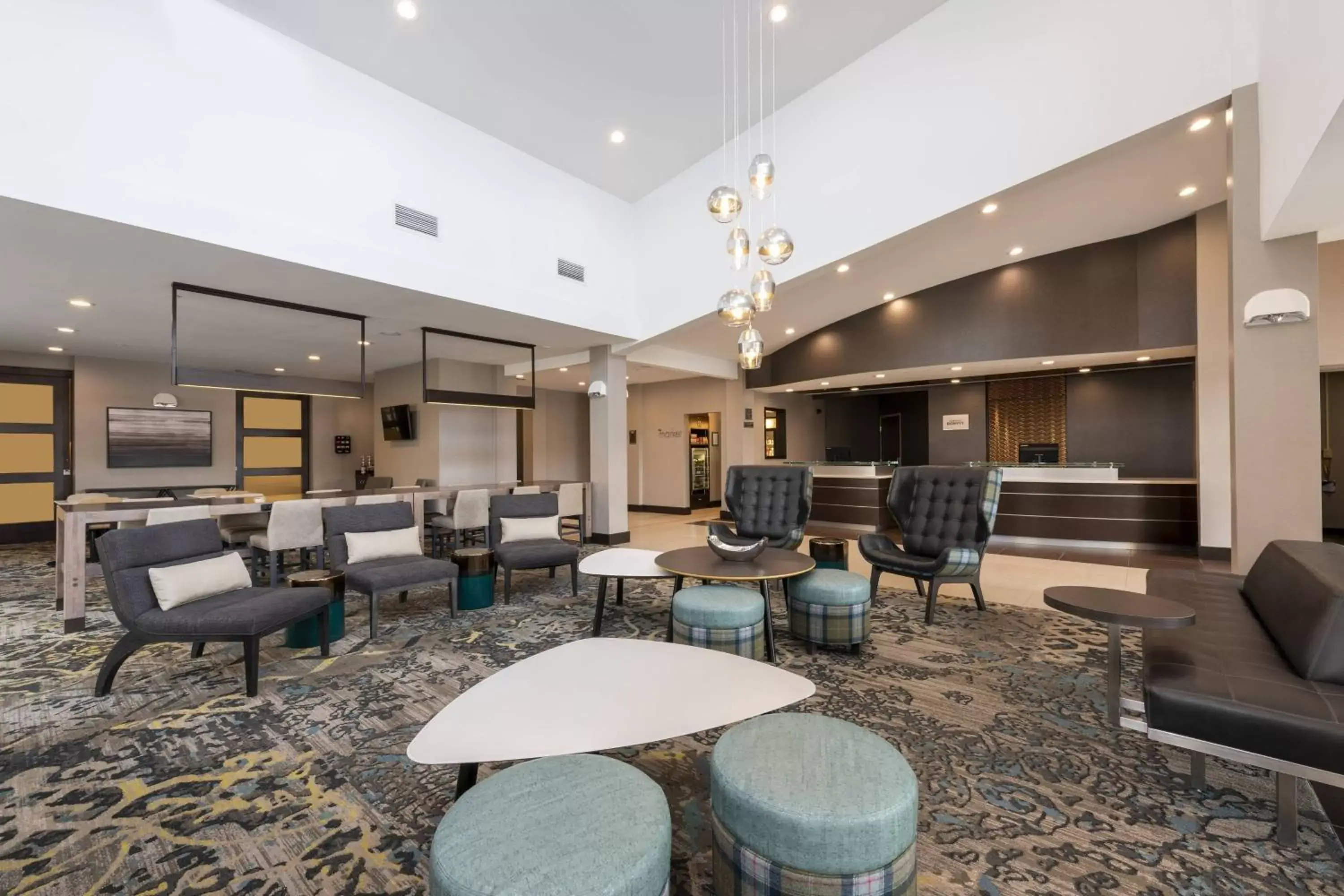 Lobby or reception in Residence Inn by Marriott Midland