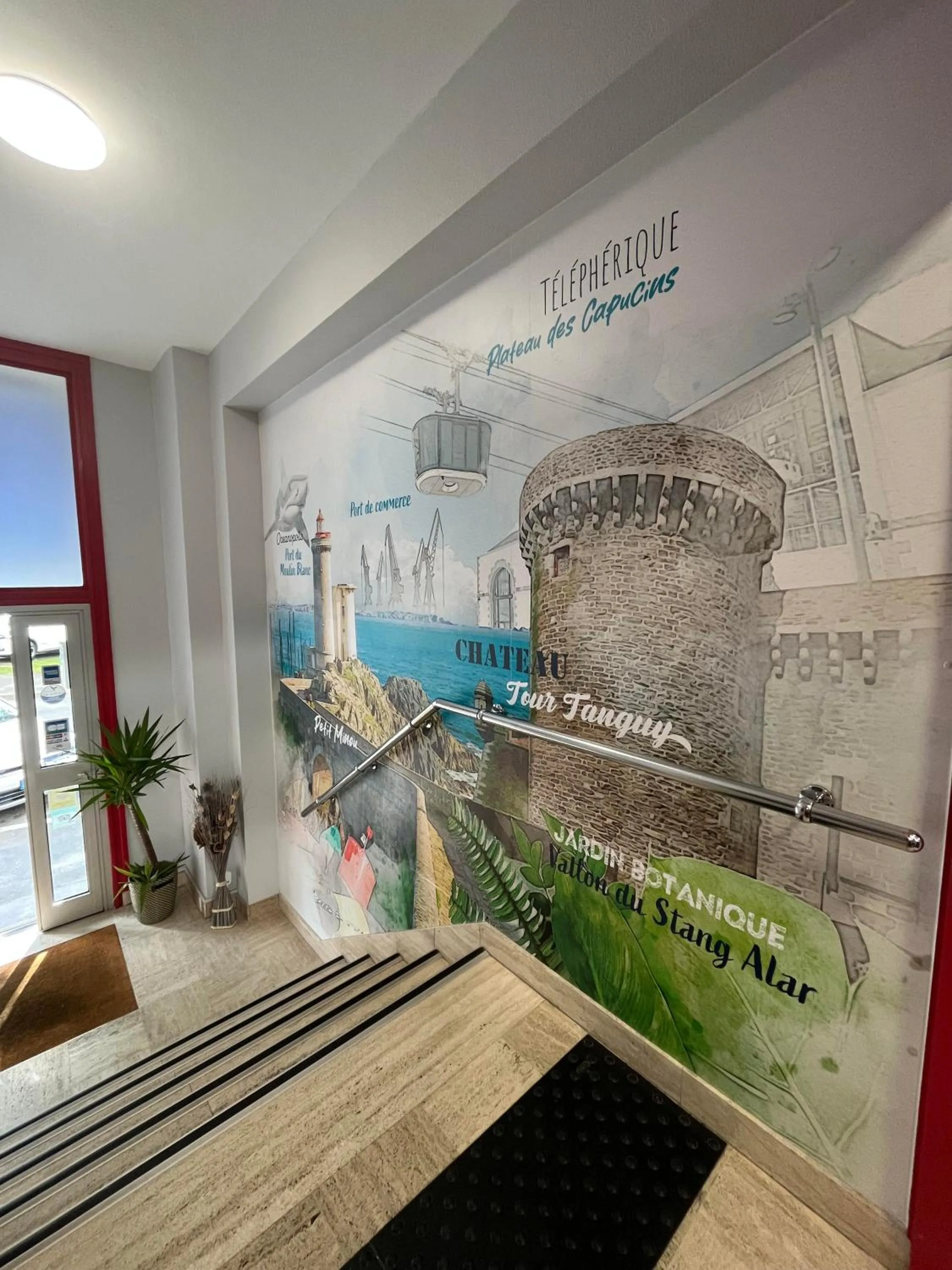 Lobby or reception in Hôtel Agena