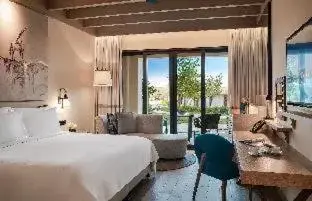 Resort View One Bedroom Suite with Terrace in Saadiyat Rotana Resort and Villas