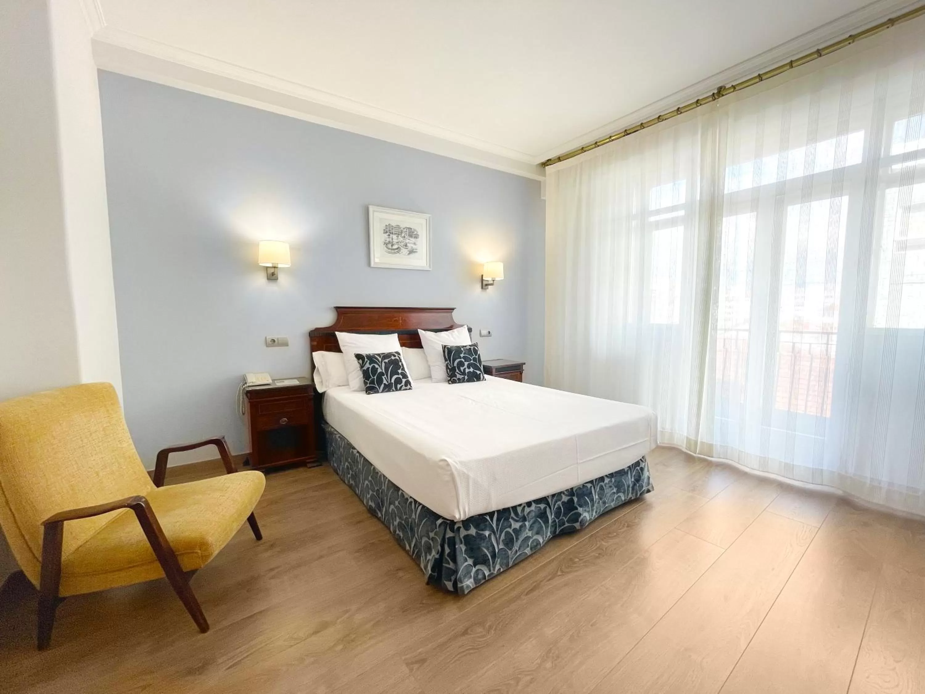 Bathroom, Bed in Rias Bajas