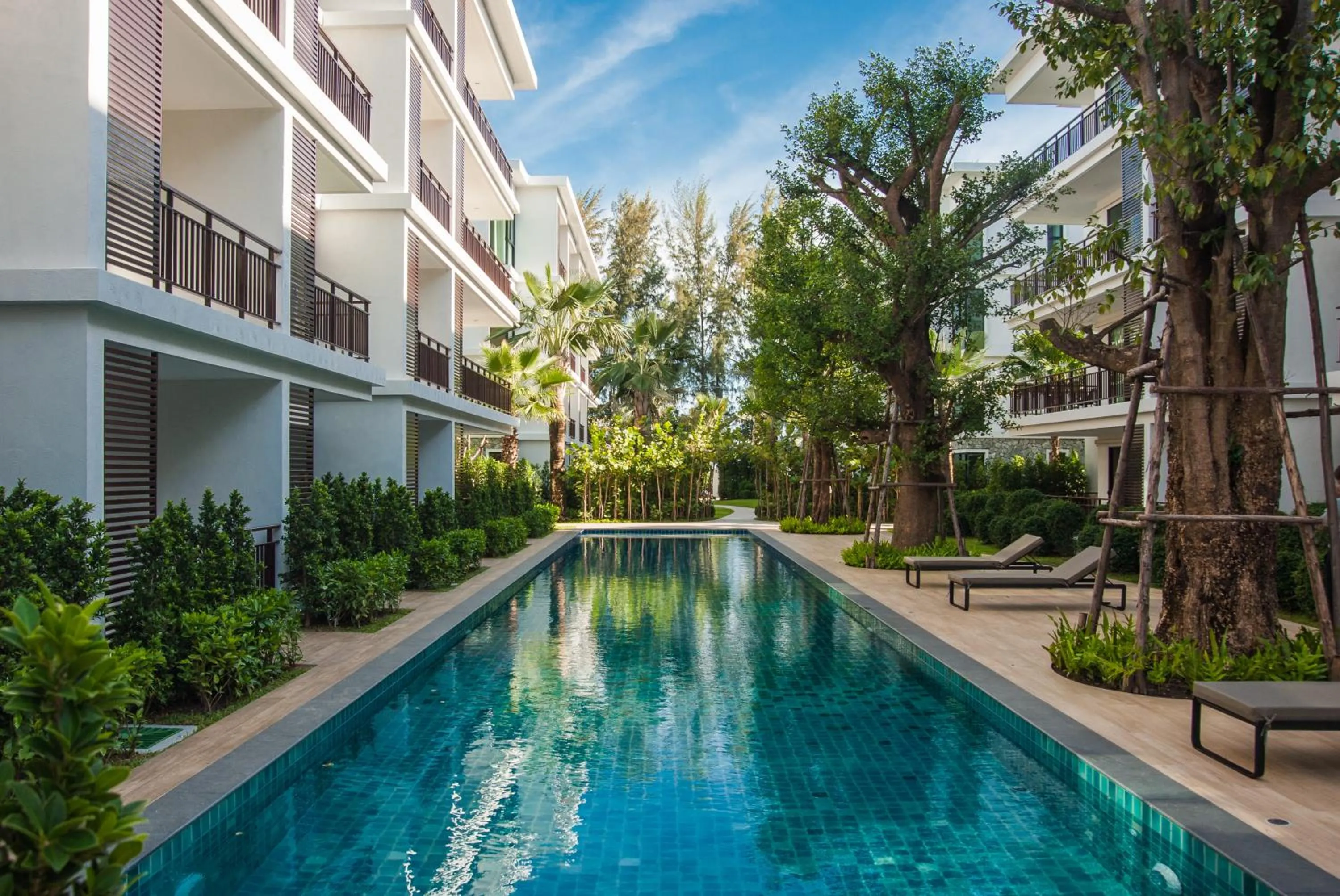 Swimming pool in The Title KR Beach Condotel Rawai Beach