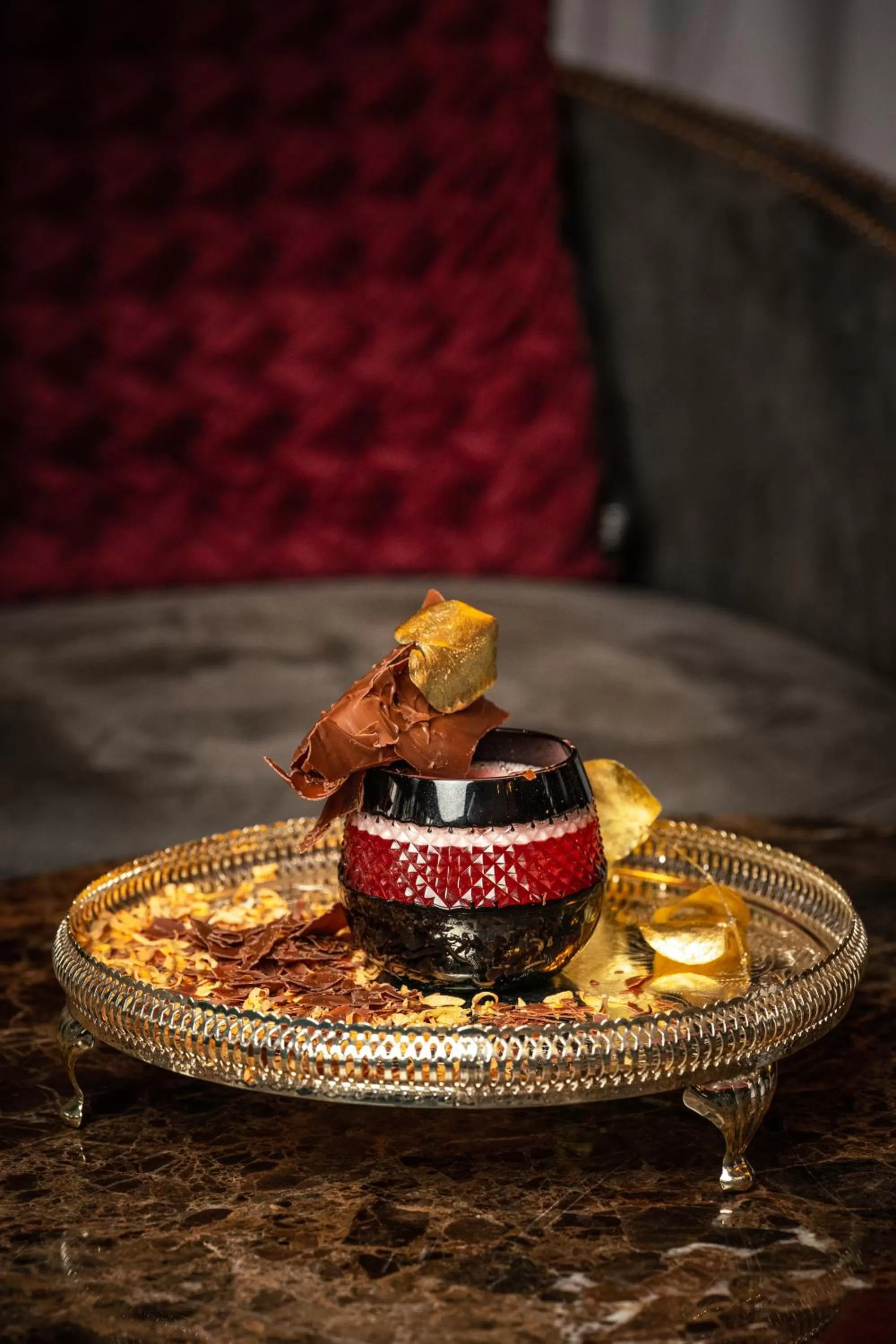 Food and drinks in Karma Sanctum Soho Hotel