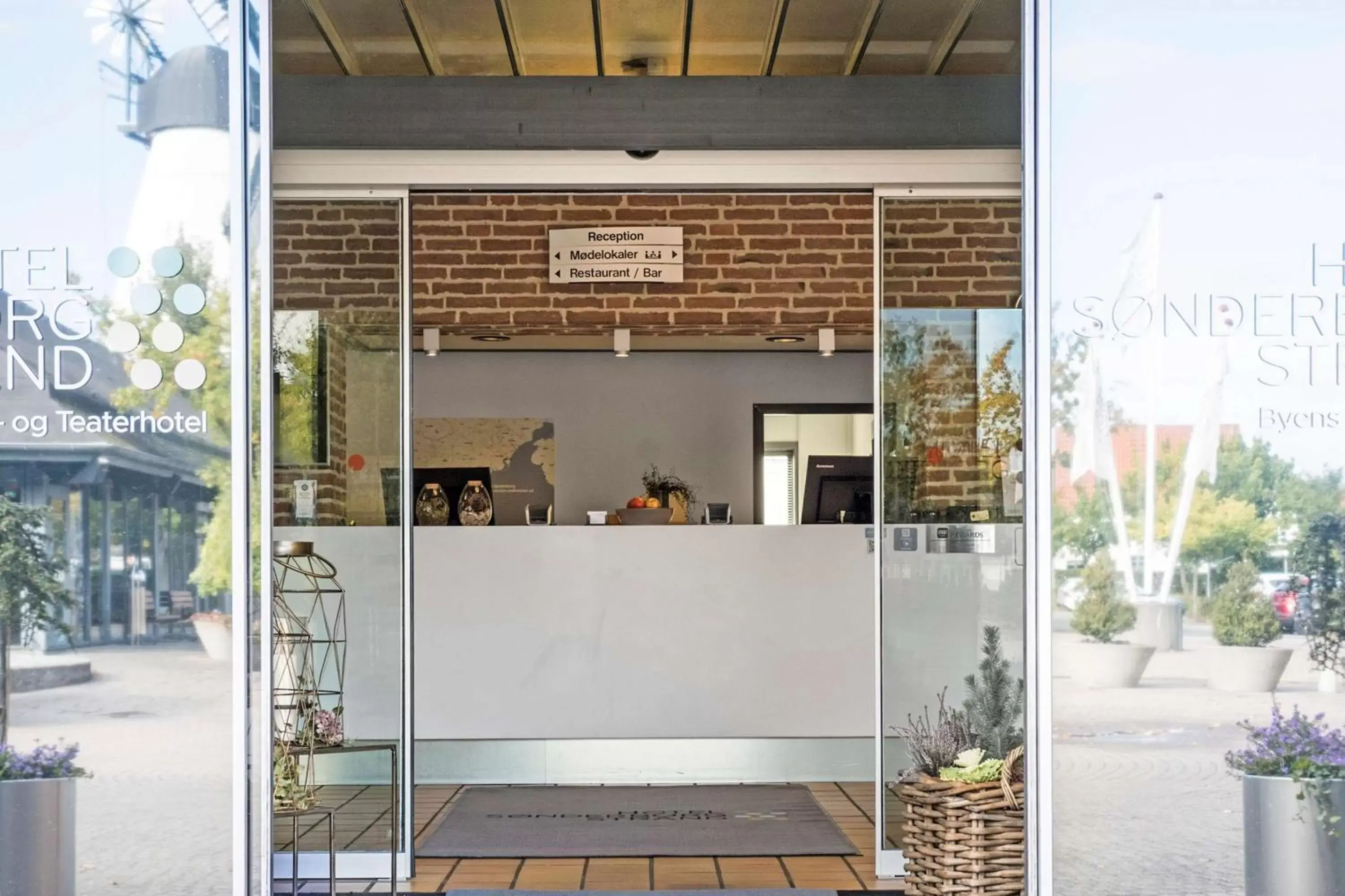 Lobby or reception in Hotel Sonderborg Strand Lobby or reception in Hotel Sonderborg Strand