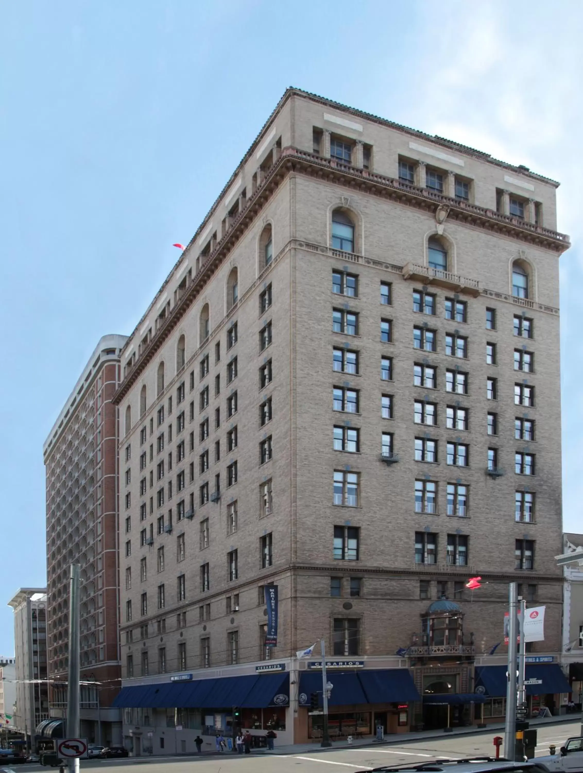 Facade/entrance, Property Building in Marines' Memorial Club & Hotel Union Square