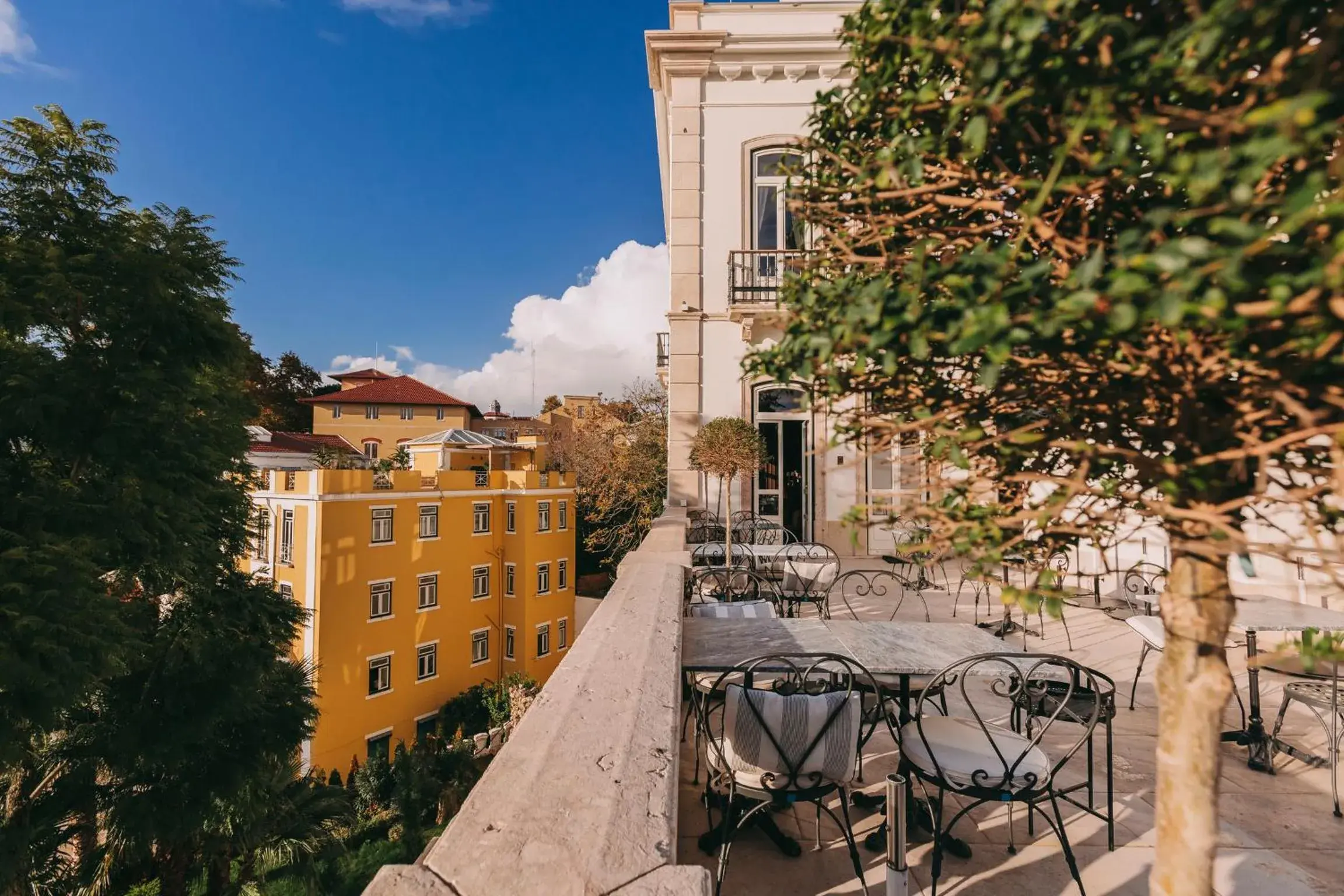 Balcony/Terrace in Torel Palace Lisbon