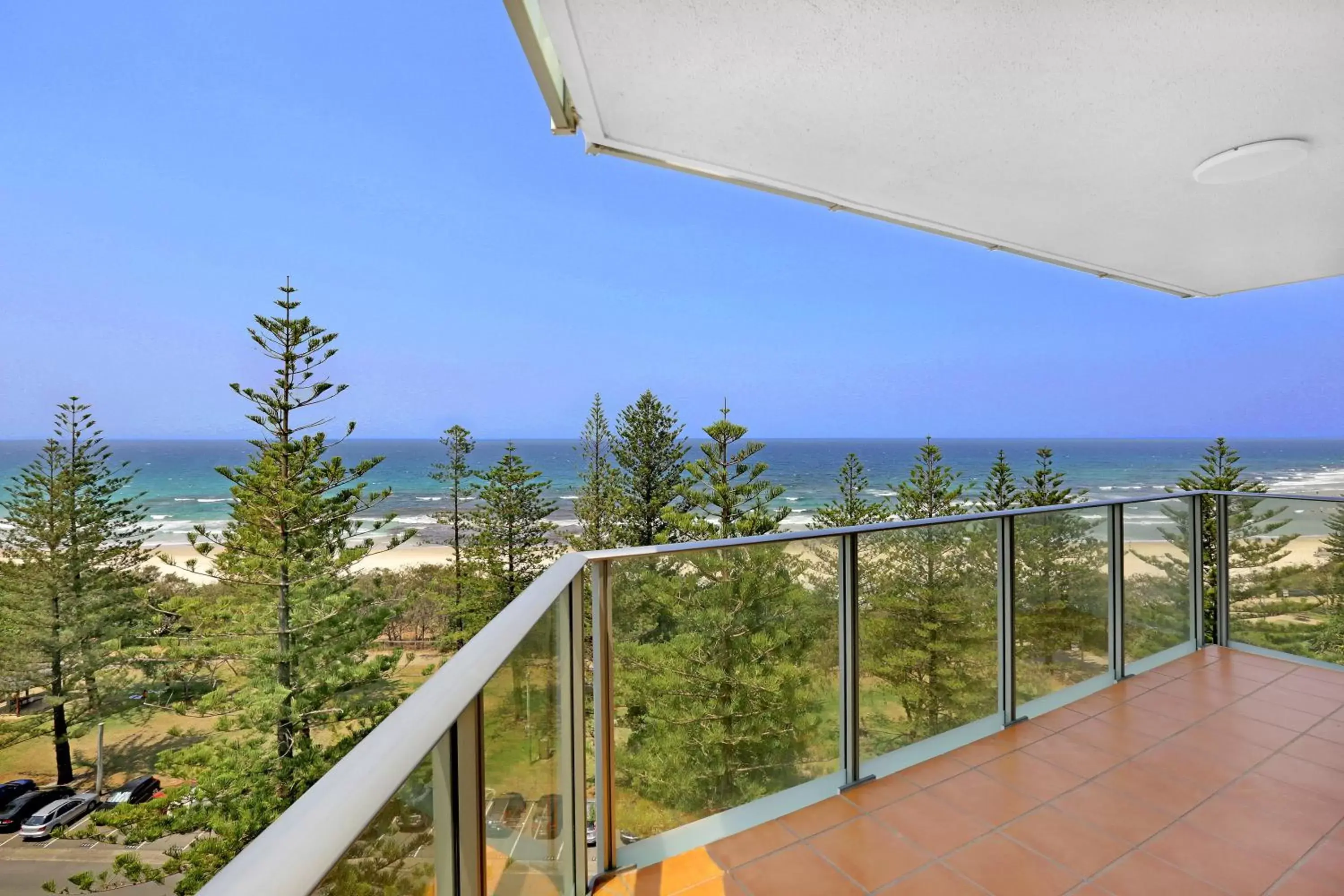 Balcony/Terrace in Pacific Regis Beachfront Holiday Apartments