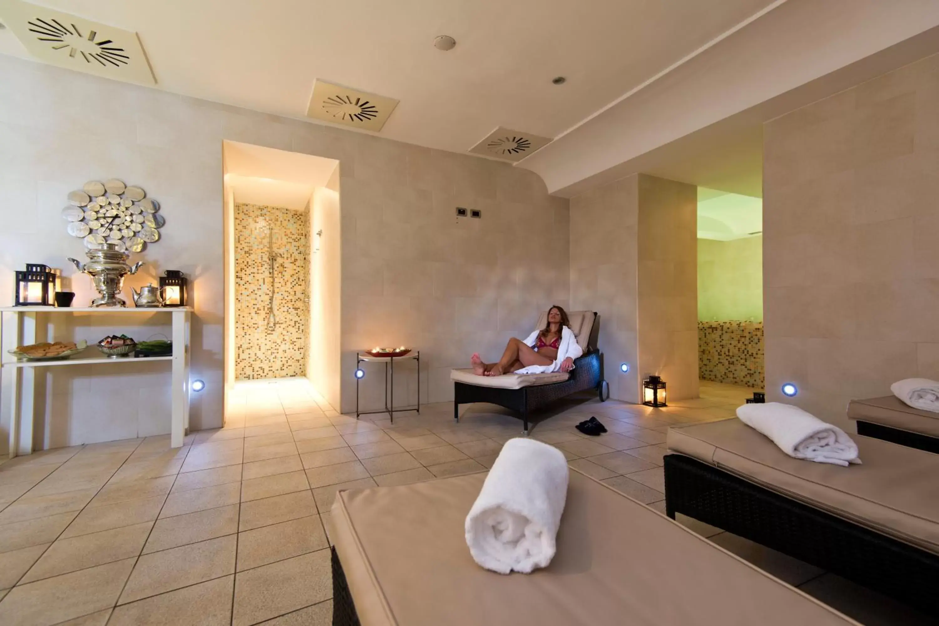 Spa and wellness centre/facilities in Hotel Villa Durrueli Resort & Spa