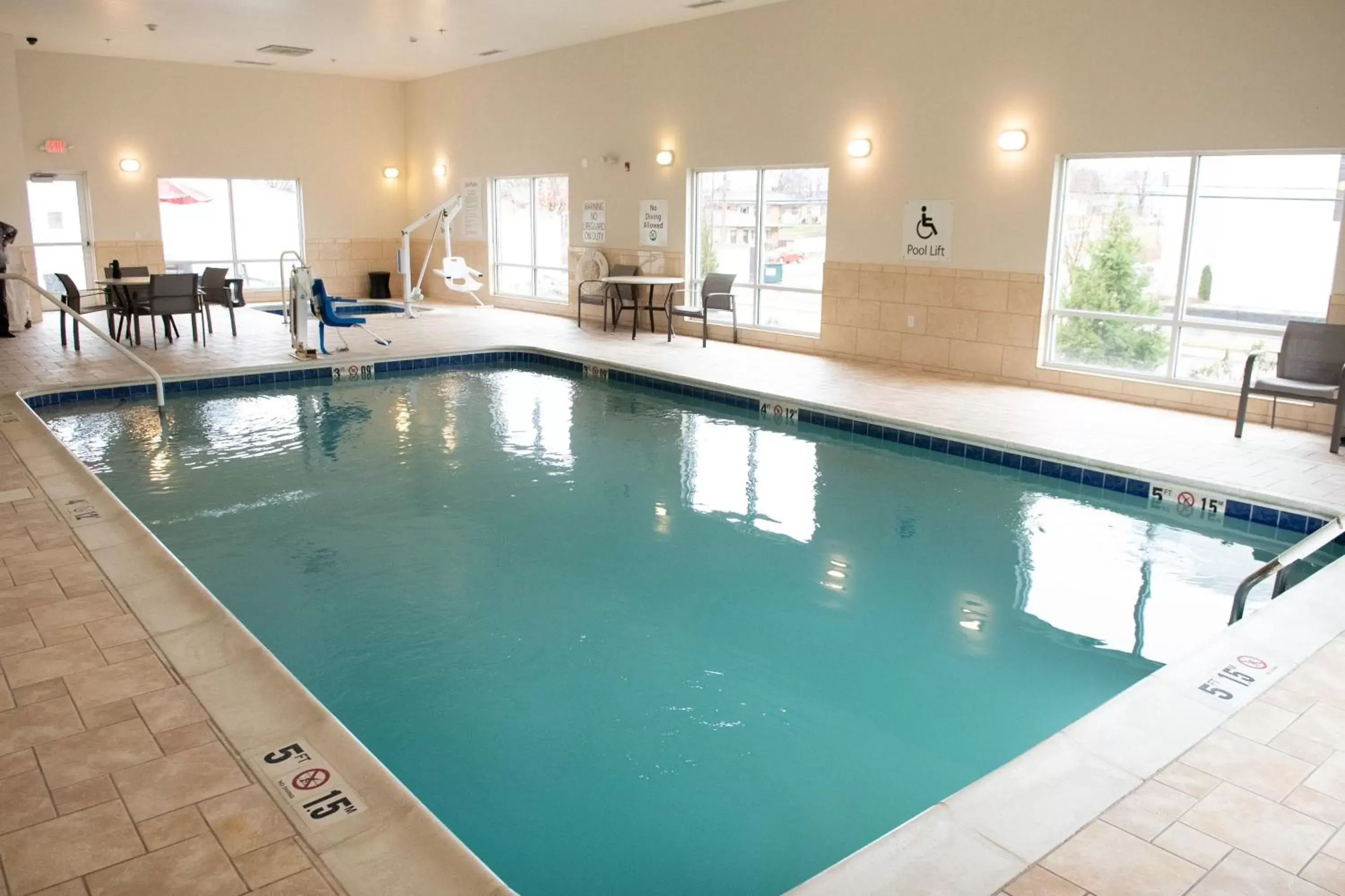 Swimming Pool in Holiday Inn Express & Suites New Martinsville, an IHG Hotel