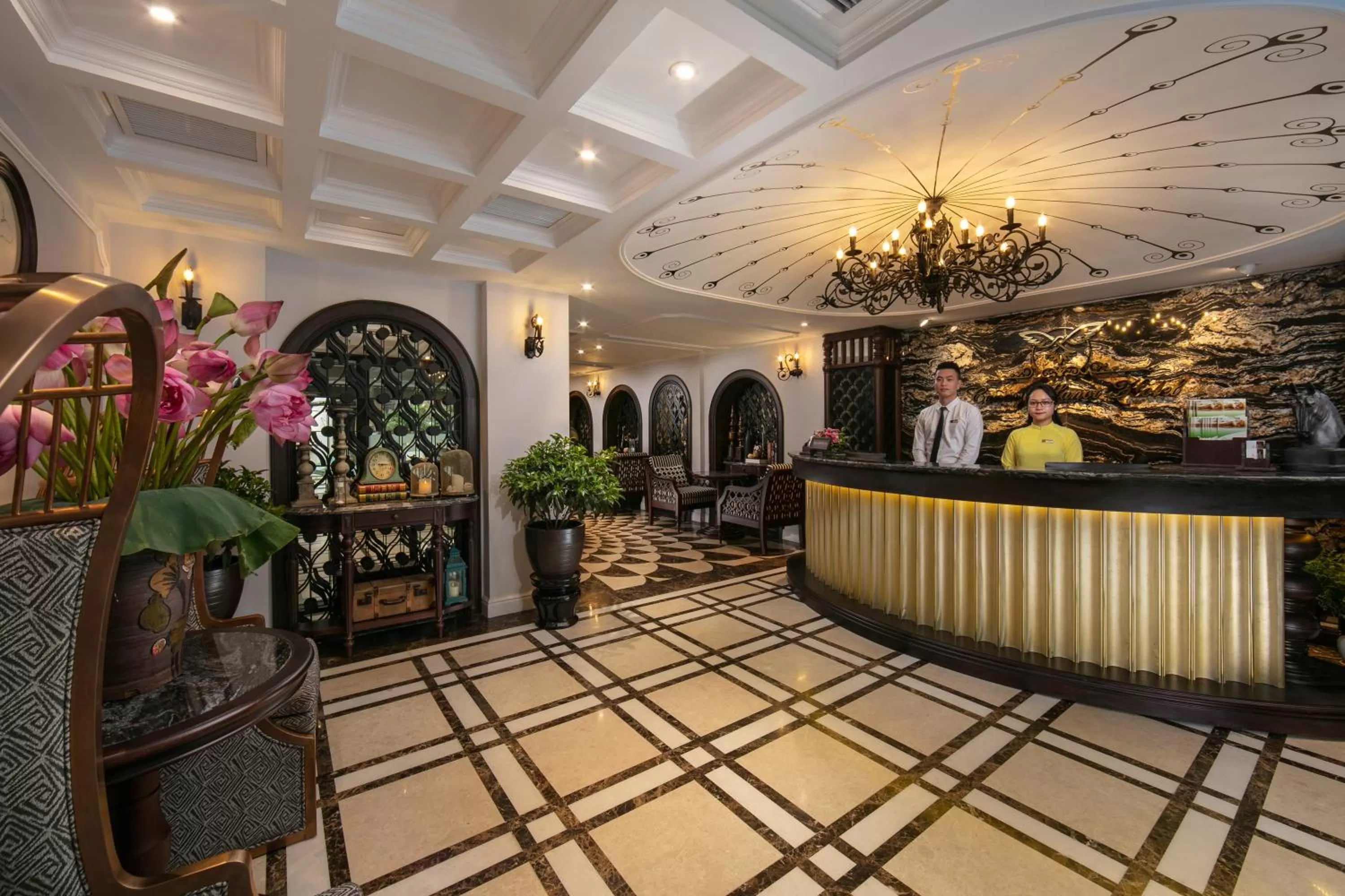 Lobby or reception in Canary Hotel