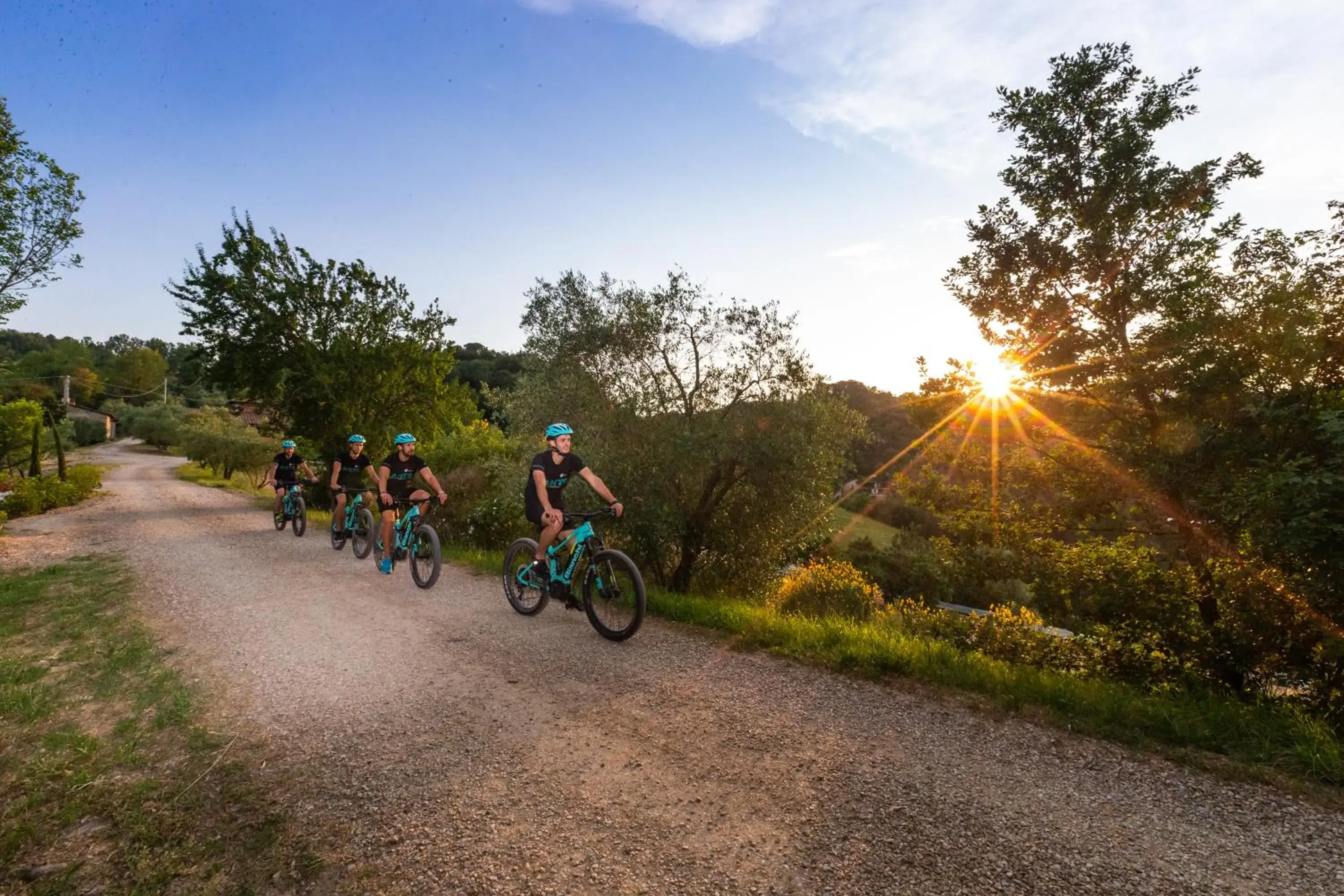 Sports, Biking in hu Norcenni Girasole Village