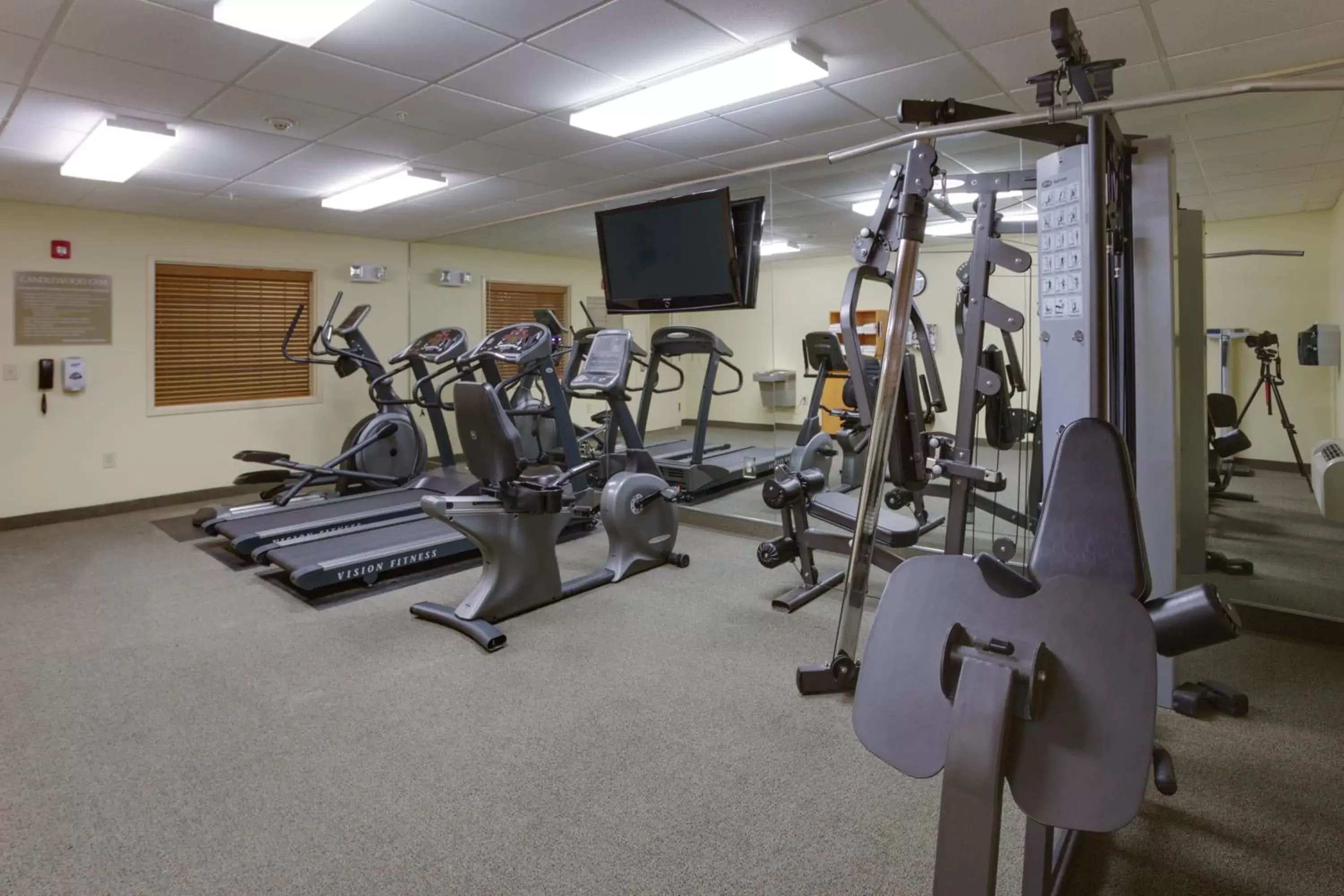 Fitness centre/facilities, Fitness Center/Facilities in Candlewood Suites Richmond Airport, an IHG Hotel
