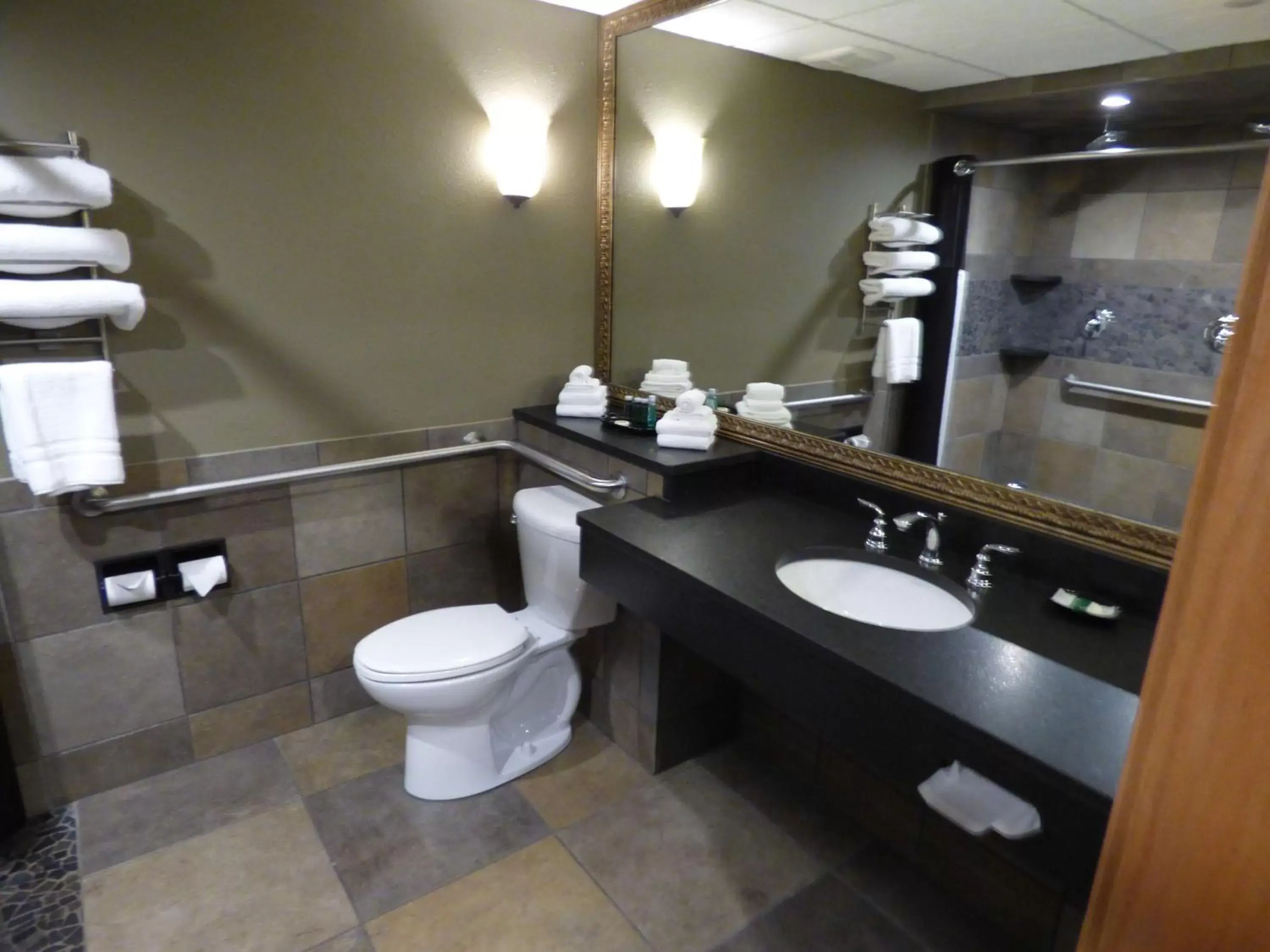 Bathroom in Best Western Plus Longbranch Hotel & Convention Center